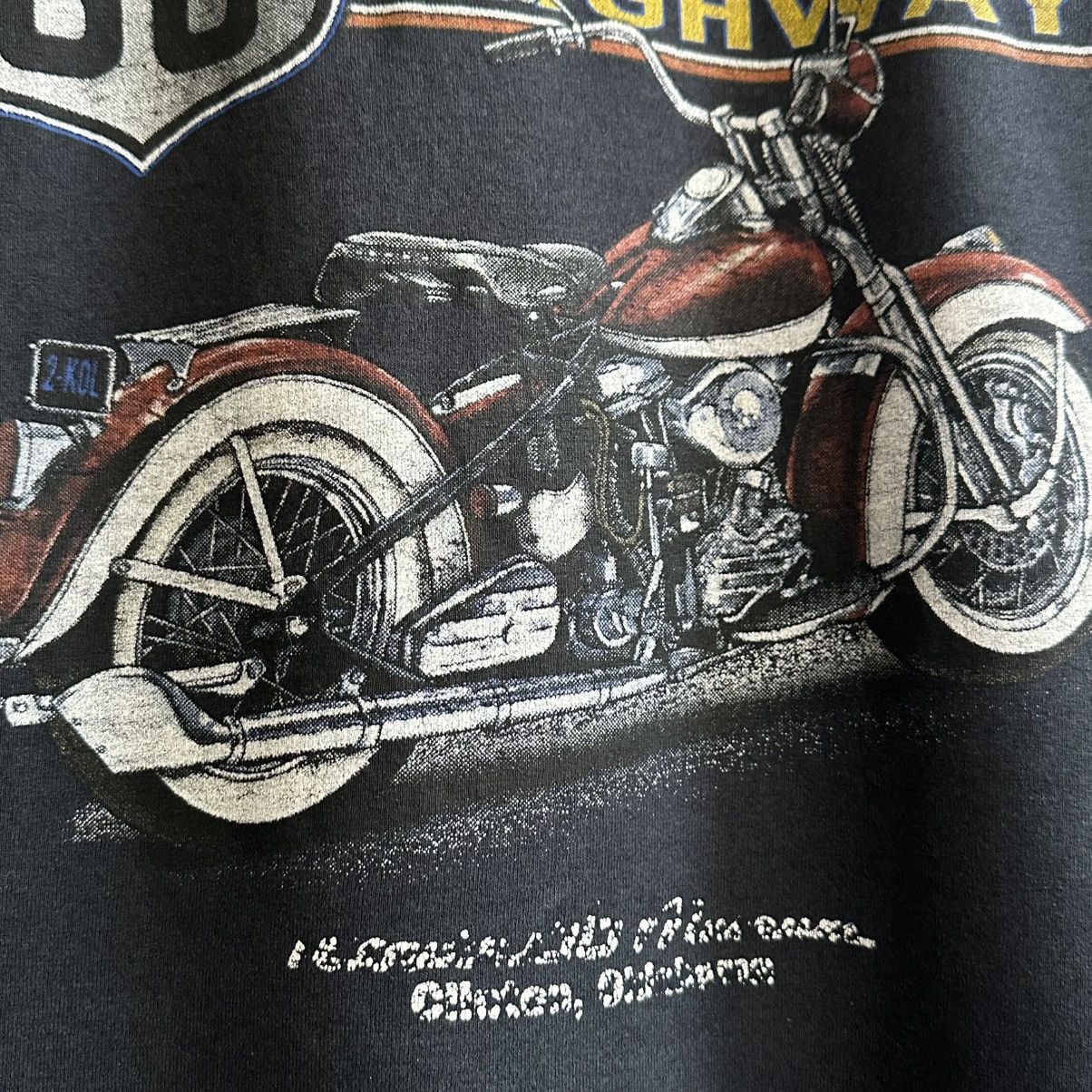 Route 66 Vintage Route 66 American Highway Bike Graphic Tee Size US XL / EU 56 / 4 - 7 Thumbnail