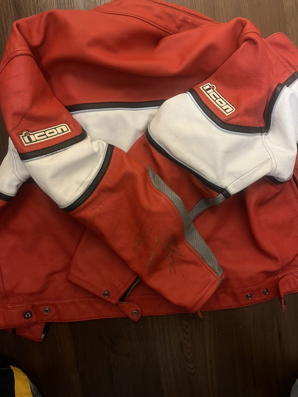 Vintage Biker jacket Size US M / EU 48-50 / 2 - 2 Thumbnail