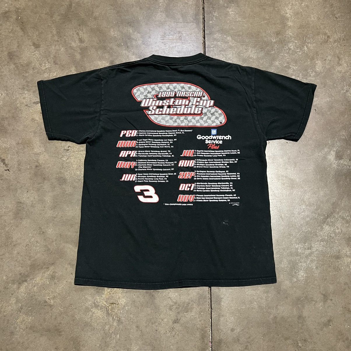 Chase Authentics Vintage Dale Earnhardt NASCAR Racing T shirt Intimidator 90s Size US L / EU 52-54 / 3 - 4 Thumbnail