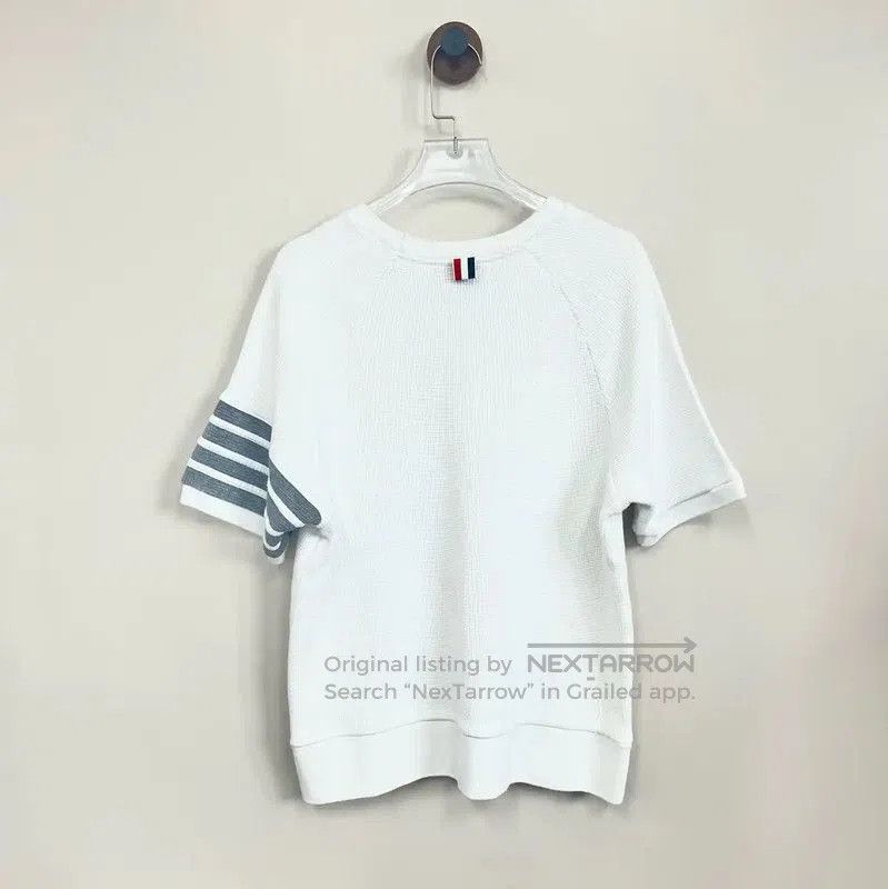 Thom Browne Thom Browne White Tee Shirt for Women . Size S / US 4 / IT 40 - 2 Thumbnail