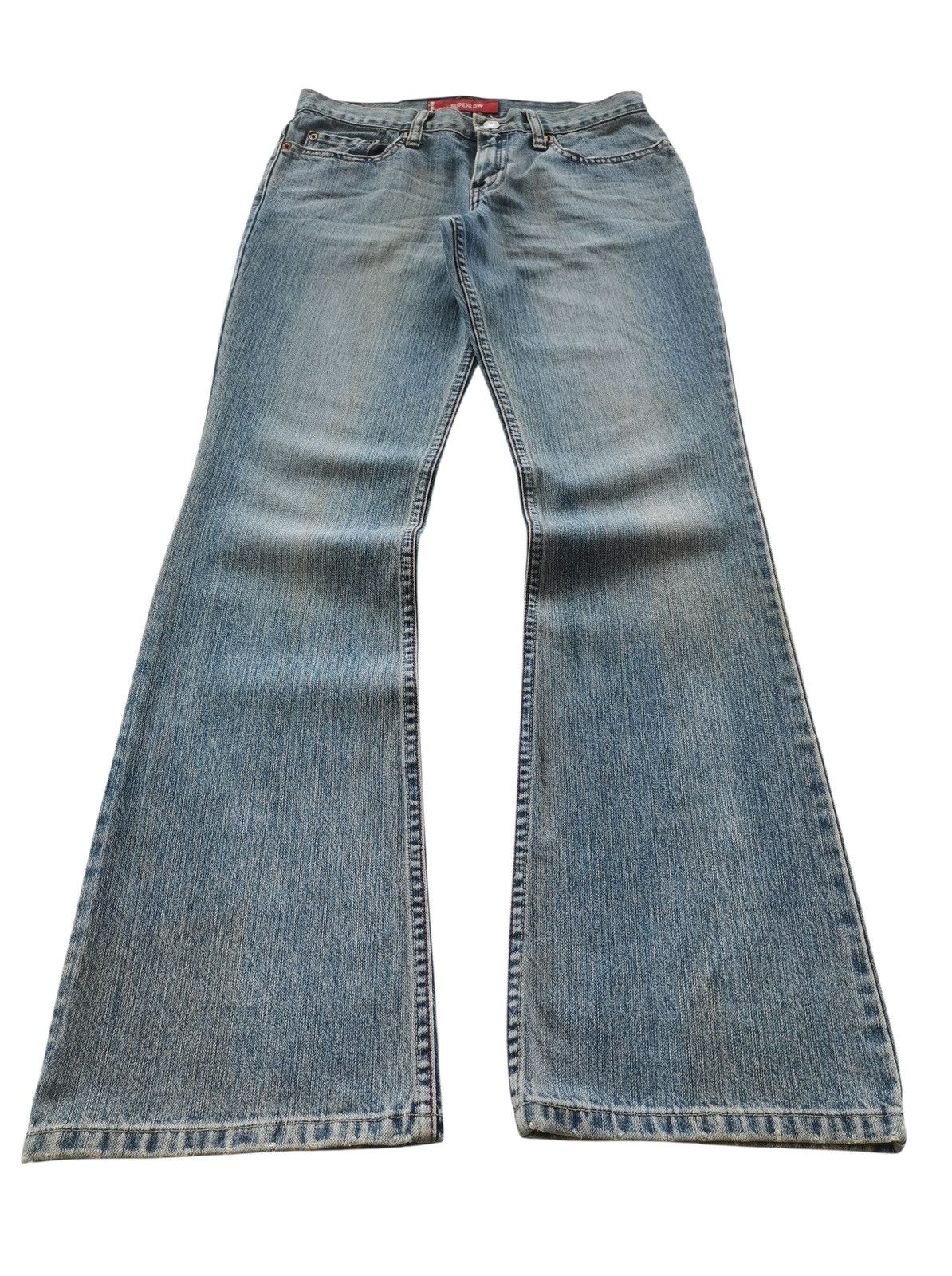 Levi's Levi’s 518 Superlow Bootcut Women’s Jeans Vintage Y2K Size 29" - 2 Thumbnail