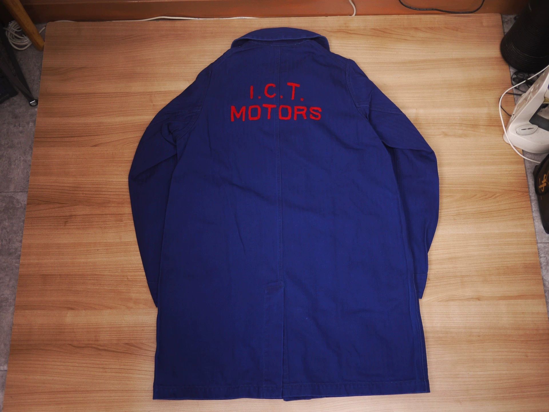 Visvim VISVIM ICT GREASE MONKEY COAT INDIGO HERRINGBONE 2 Size US M / EU 48-50 / 2 - 7 Thumbnail