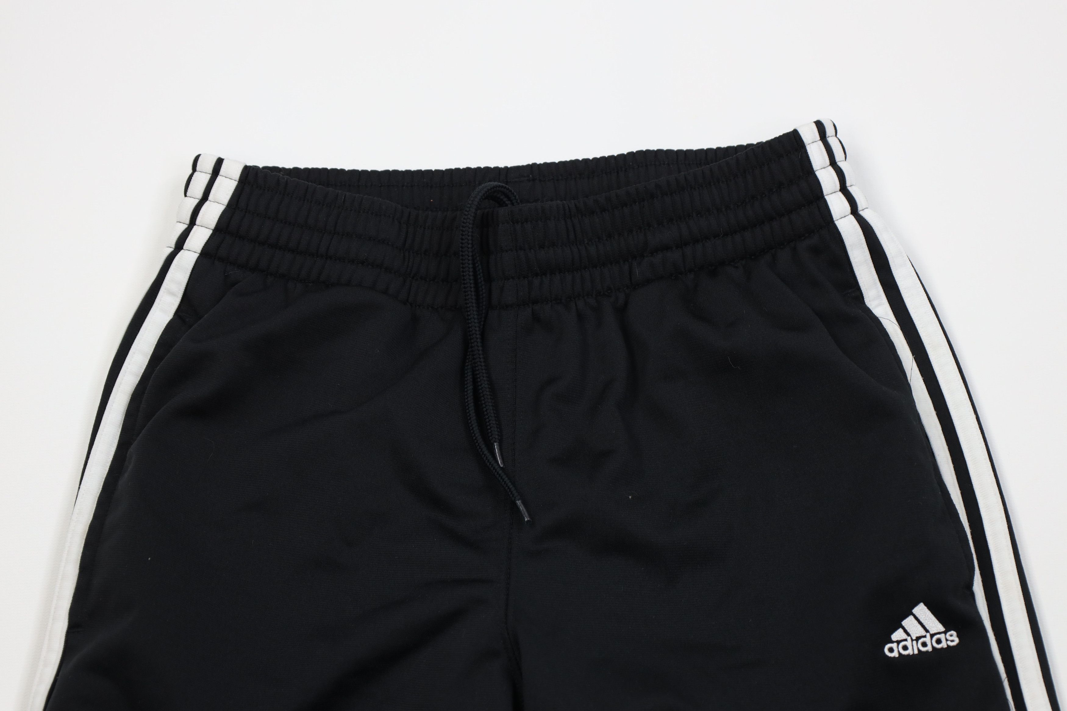 Adidas Vintage Y2K Adidas Striped Wide Leg Sweatpants Pants Black Size US 34 / EU 50 - 2 Thumbnail