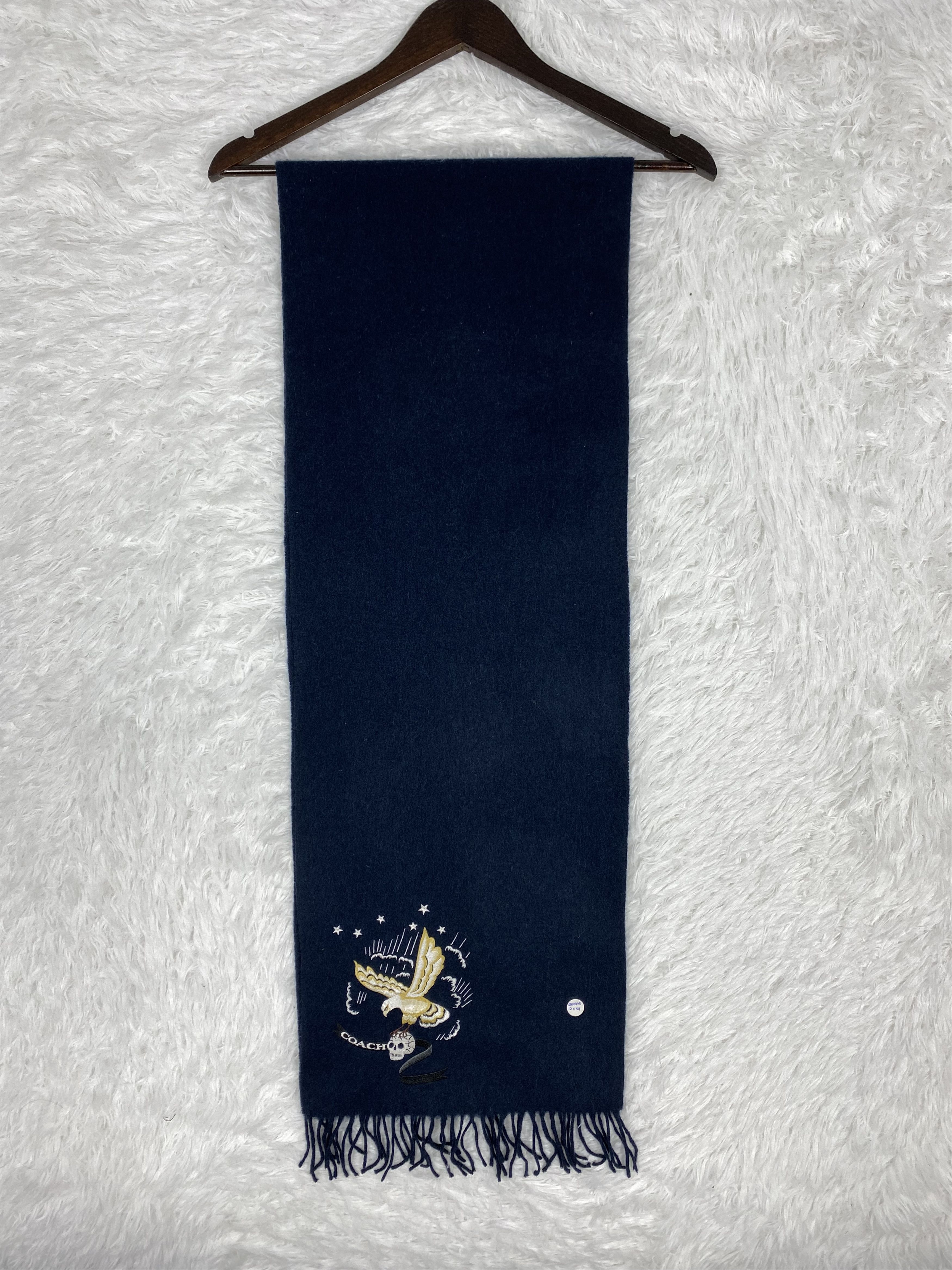 Coach × Vintage Vintage Coach Eagle Scarf / Muffler Neckwear PM0008 Size ONE SIZE - 5 Thumbnail