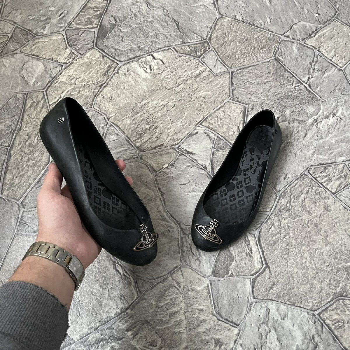 Vivienne Westwood Mellisa Anglomania Balet Orb Flats