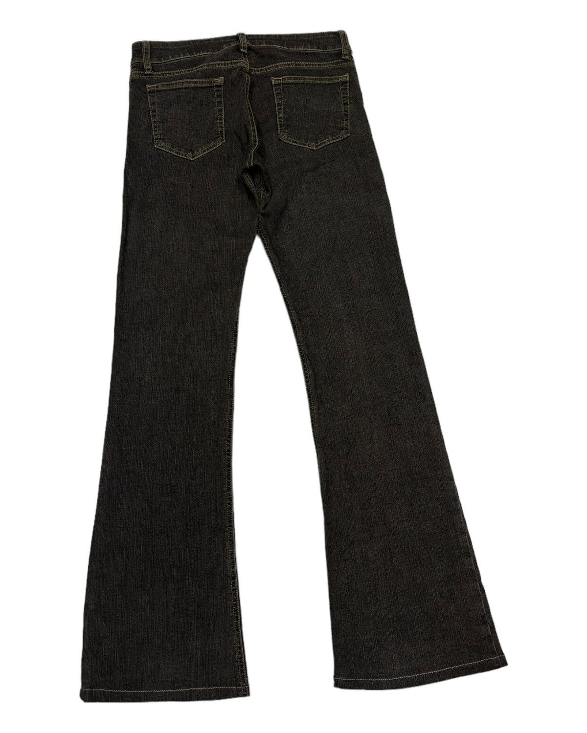 If Six Was Nine FLARE🔥WELLBEING JAPANESE FLARE DENIM JEANS KMRII STYLE Size US 28 / EU 44 - 4 Thumbnail