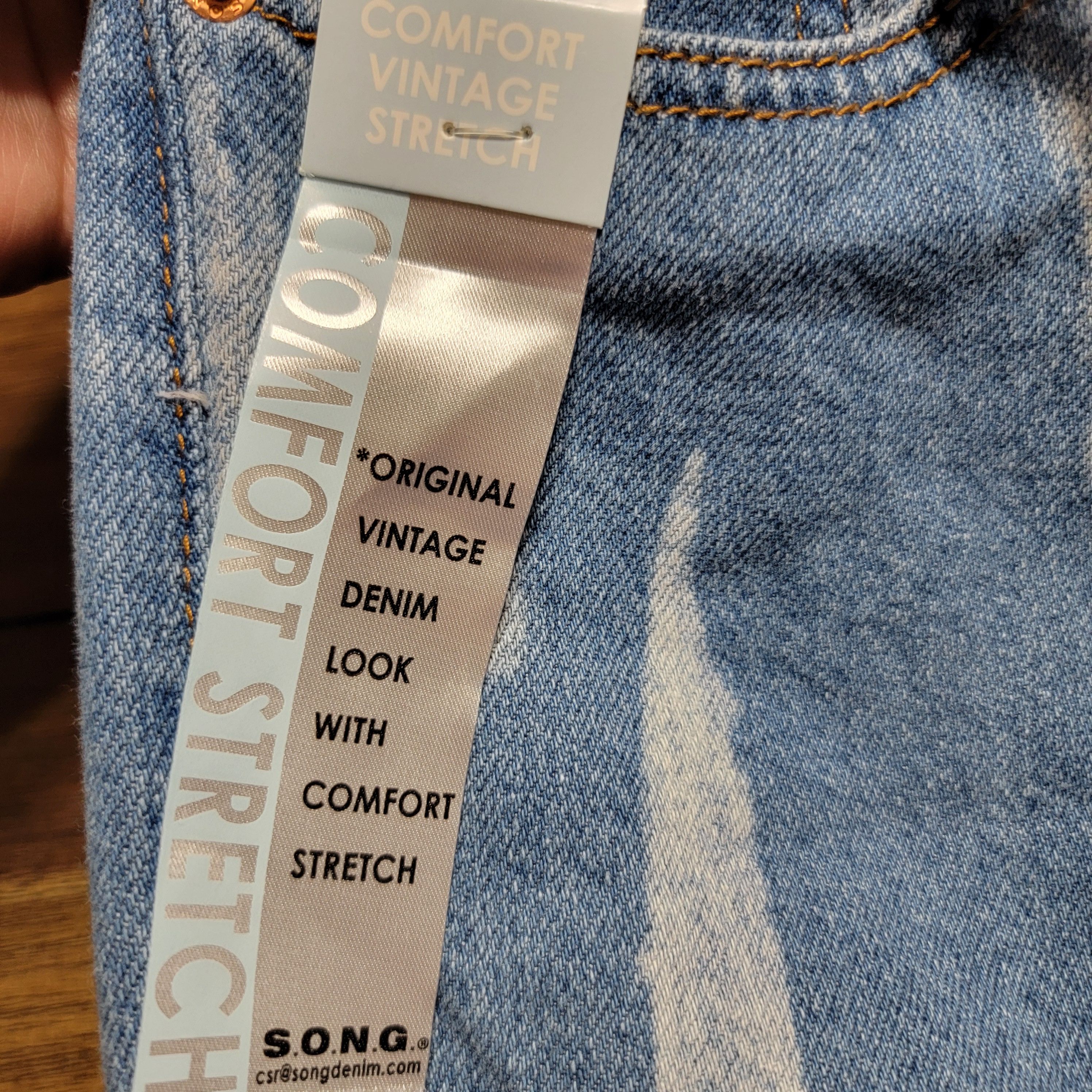 Other S.O.N.G. Bootcut Comfort Vintage Stretch-Size 9 / 29 NWT Size 30" / US 8 / IT 44 - 9 Thumbnail