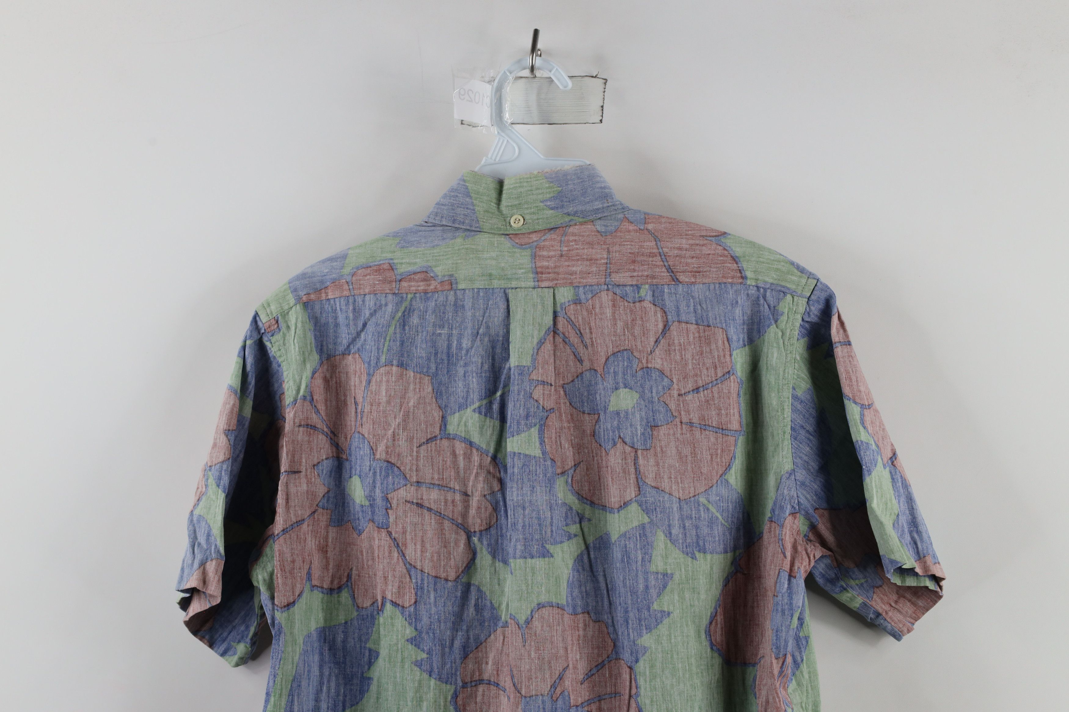 Reyn Spooner × Vintage Vintage 90s Reyn Spooner Print Flower Button Down Polo USA Size US S / EU 44-46 / 1 - 12 Thumbnail