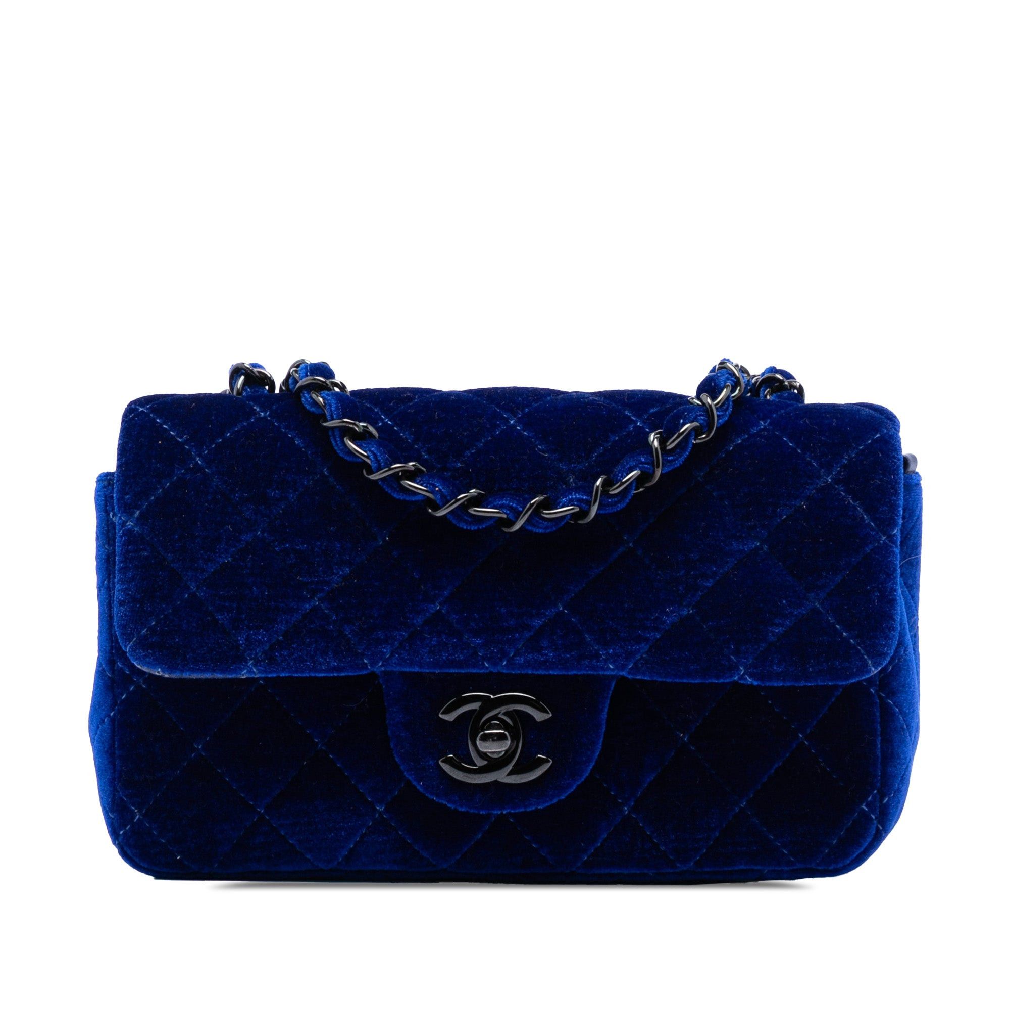 Chanel Mini Rectangular Classic Velvet Single Flap Size ONE SIZE - 1 Thumbnail