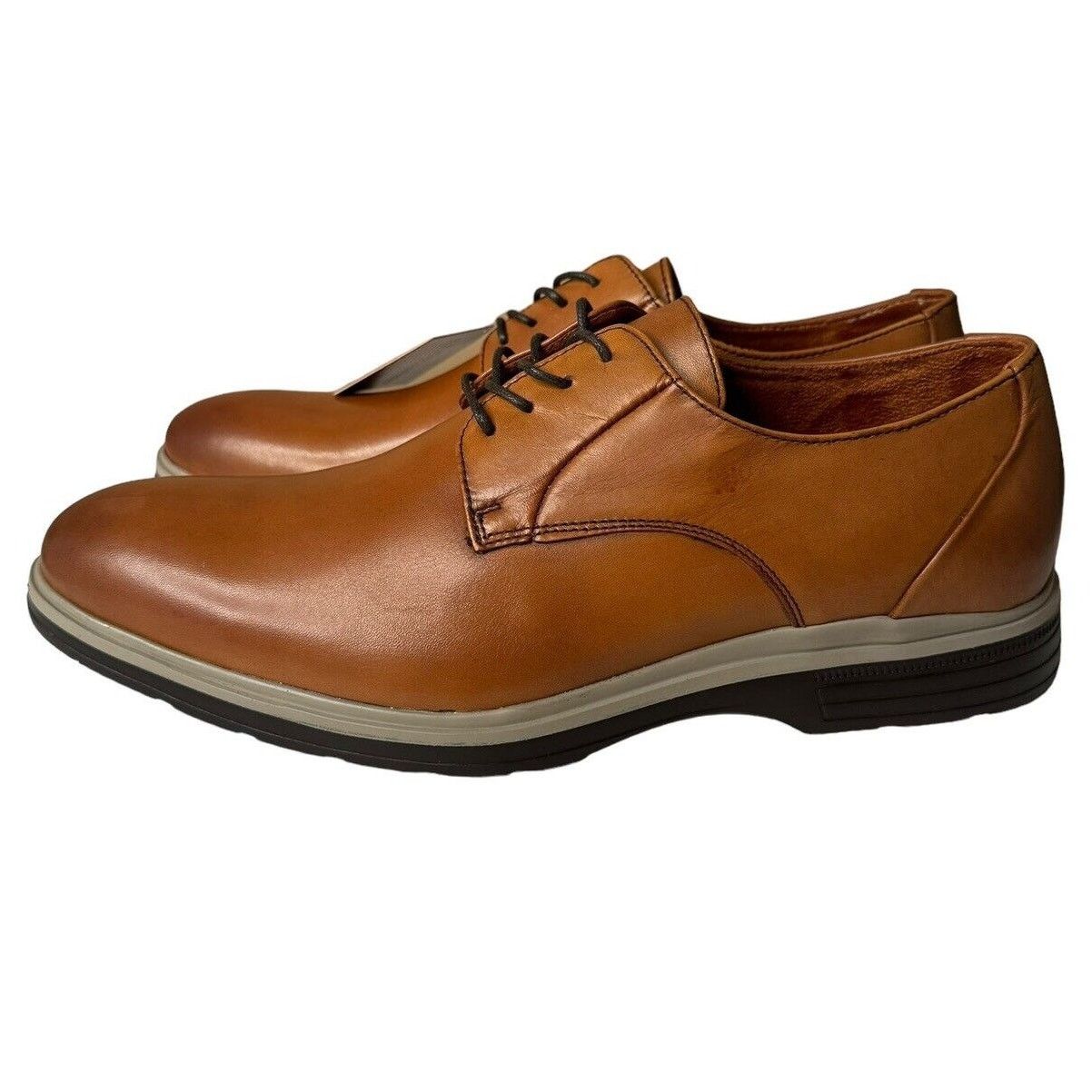 Stacy Adams Stacy Adams NEW Tayson Lace-Up Oxford Size 9M Sienna Smooth Size US 9 / EU 42 - 7 Thumbnail