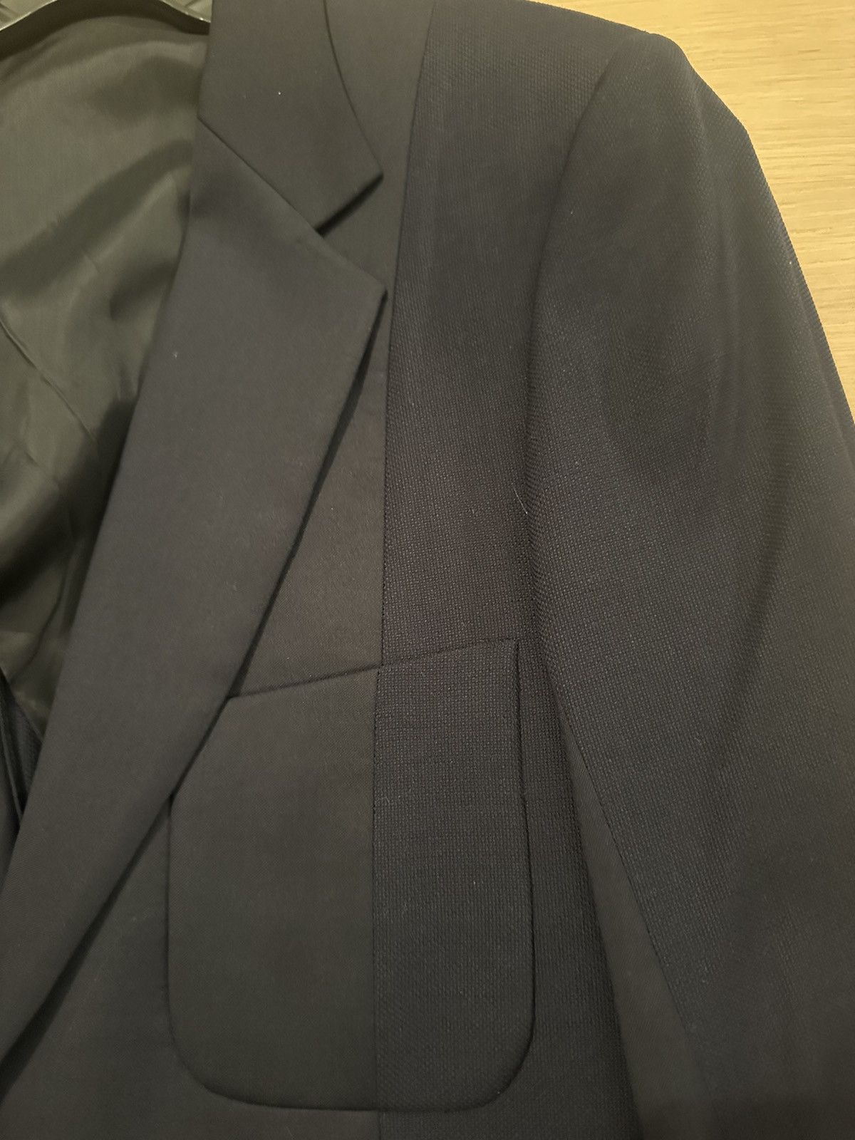 Paul Smith navy double texture blazer Size 50S - 4 Thumbnail