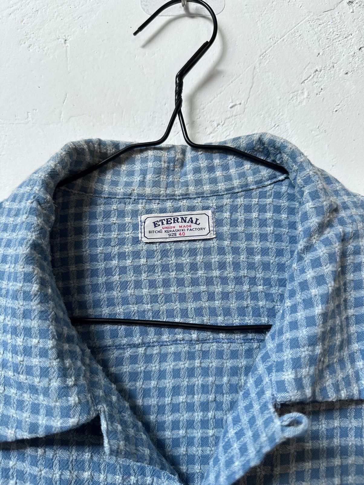 Eternal Japanes Eternal Camp Collar Plaid Button Shirt Size US M / EU 48-50 / 2 - 3 Thumbnail