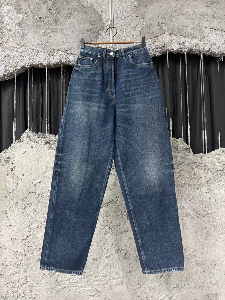 Prada Prada Gray Blue Denim Pants -2505 Size US 26 / EU 42 - 2 Thumbnail