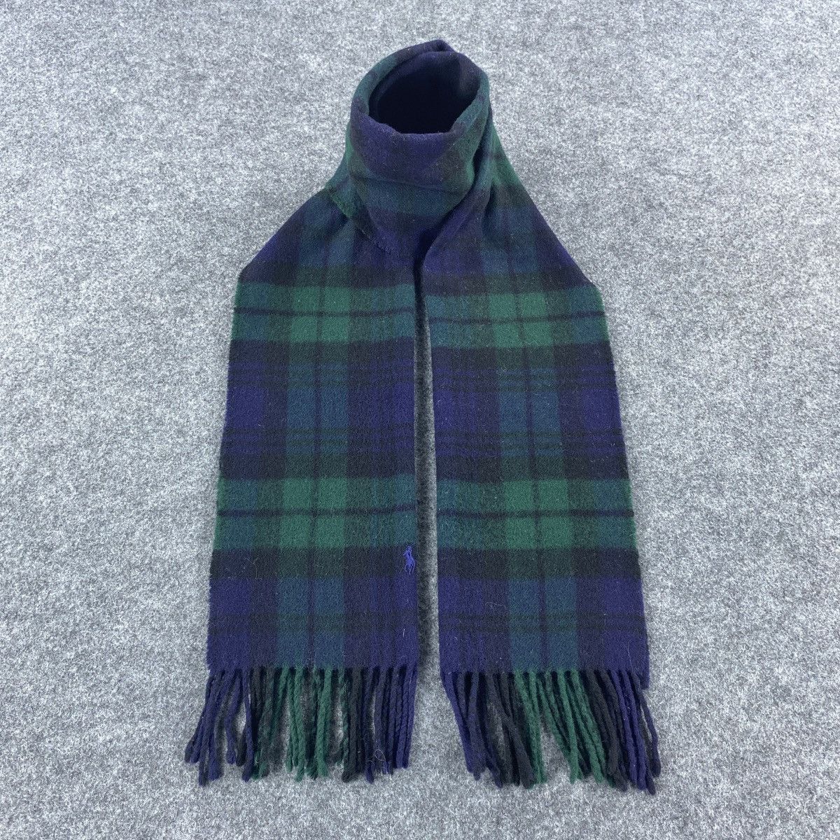 Polo Ralph Lauren × Vintage Polo Ralph Lauren Scarf # Muffler # Neckwear # D572 Size ONE SIZE - 1 Thumbnail