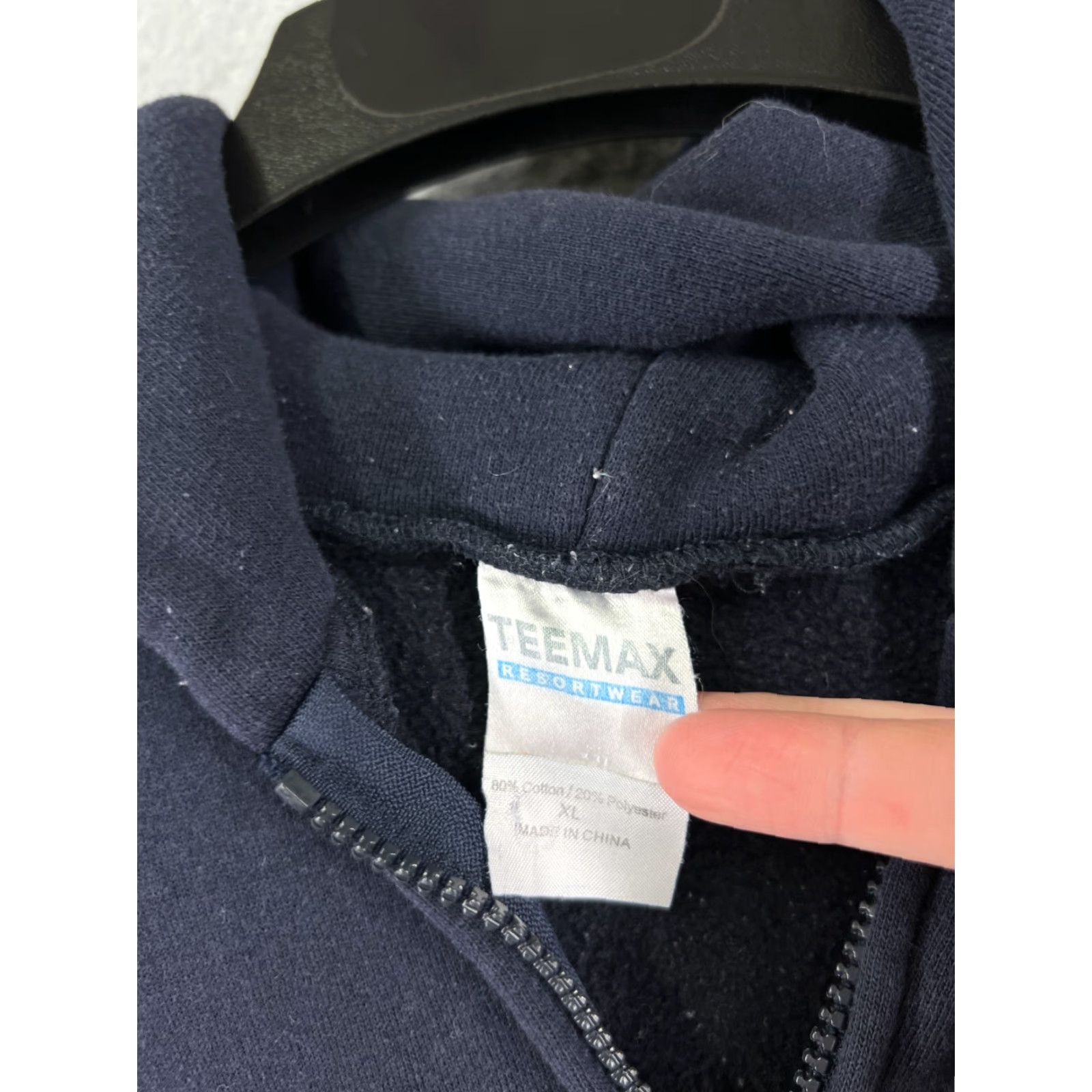 Vintage Arizona Jacket Womens Extra Large Full Zip Hooded Hoodie Blue Gorpcore Size XL / US 12-14 / IT 48-50 - 3 Thumbnail