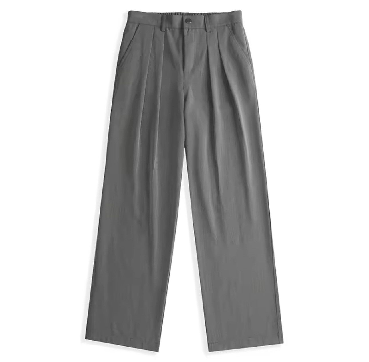 Other Casual Loose Straight School Gray Soft Pants Size US 32 / EU 48 - 3 Thumbnail