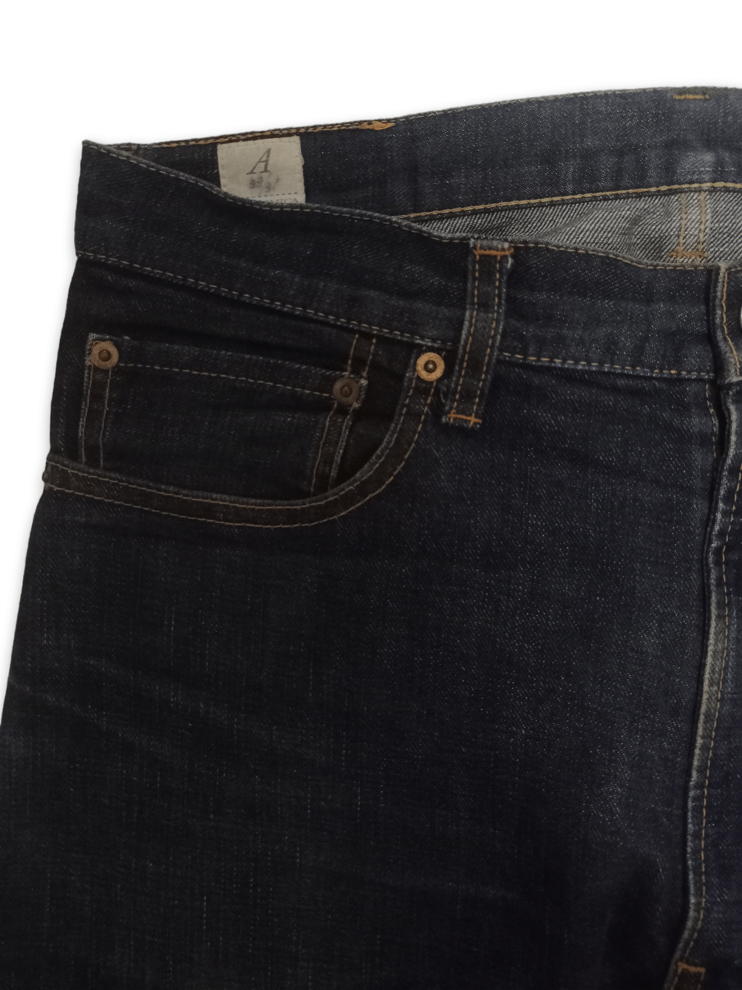 ANATOMICA × Japanese Brand × Vintage Anatomica Paris 618 Talon Zipper Jeans Made in Japan Size US 33 - 5 Thumbnail