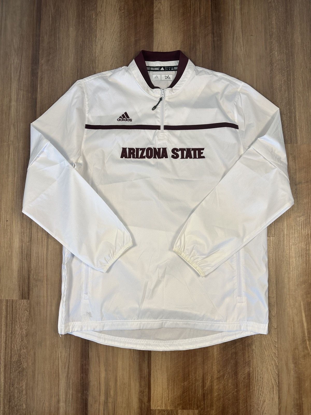 Adidas Adidas Arizona State University Windbreaker Size L Size US L / EU 52-54 / 3 - 1 Thumbnail