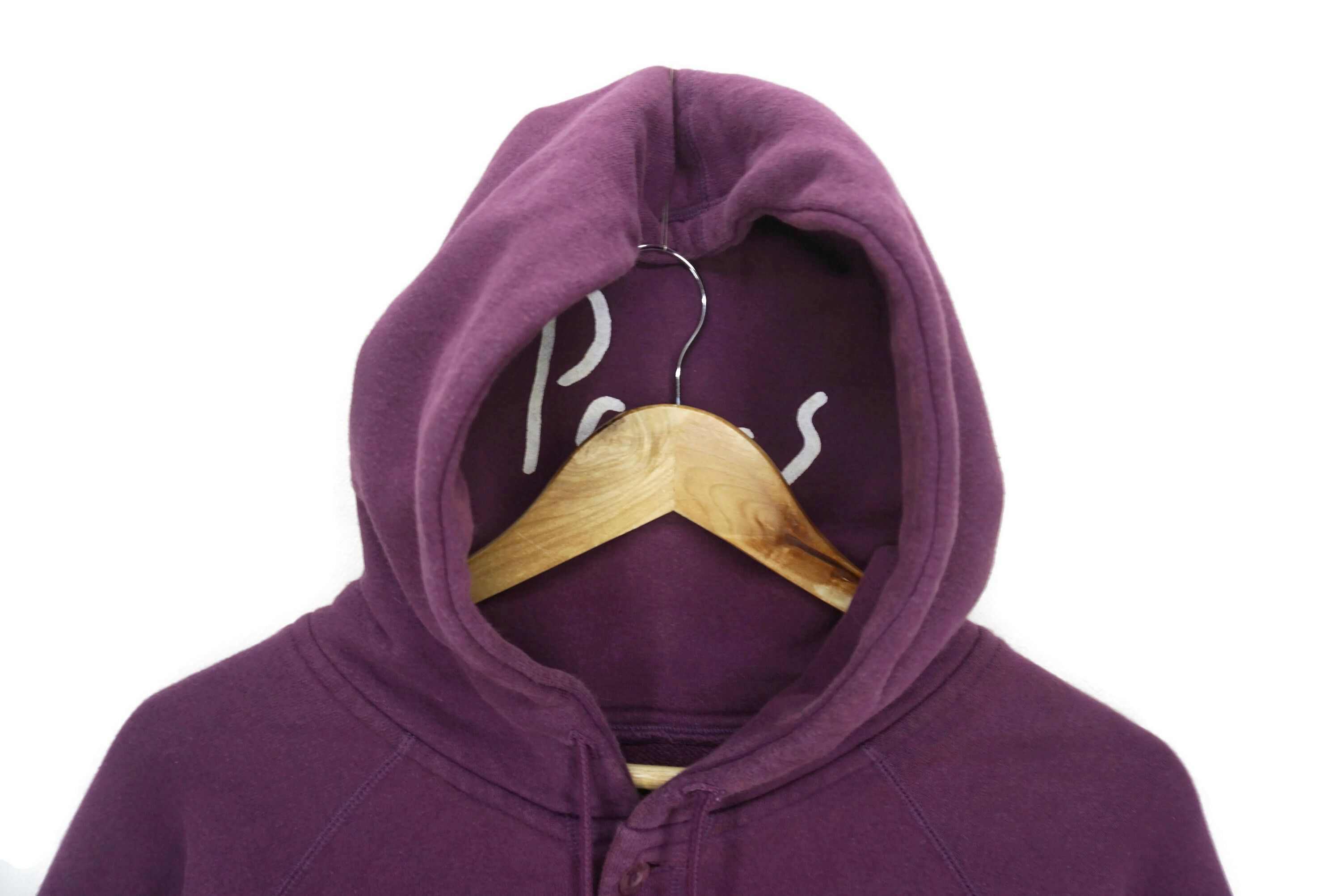 Japanese Brand Vintage Papas Maniere de Heming Button Up Distressed Hoodie Size US L / EU 52-54 / 3 - 3 Thumbnail