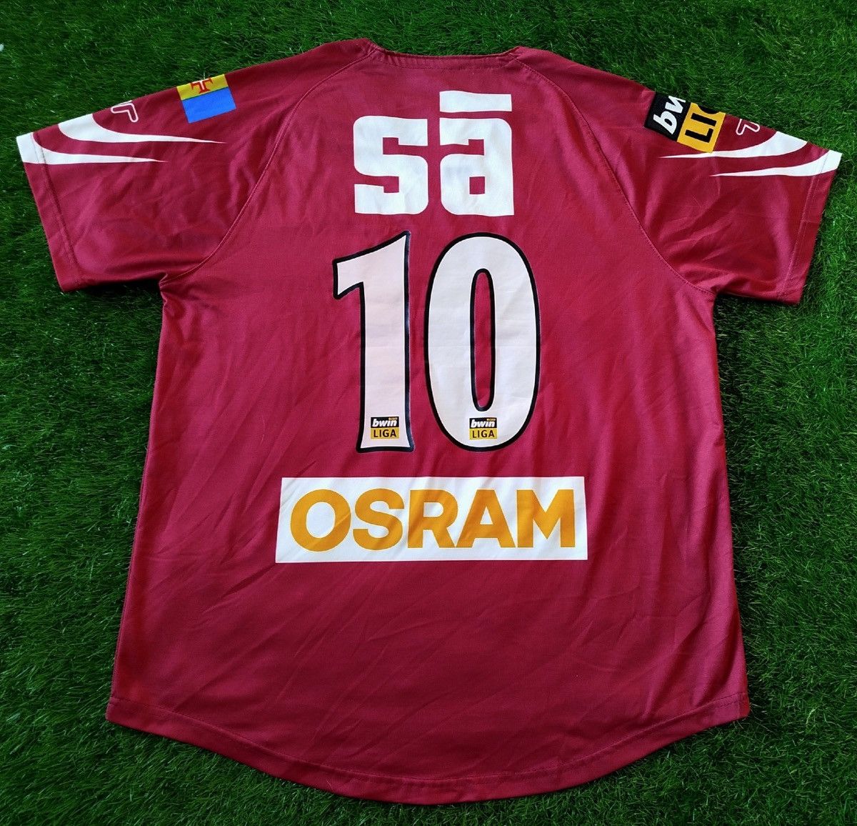 Other FC Maritimo Portugal #10 match worn player issued shirt Size US L / EU 52-54 / 3 - 2 Thumbnail