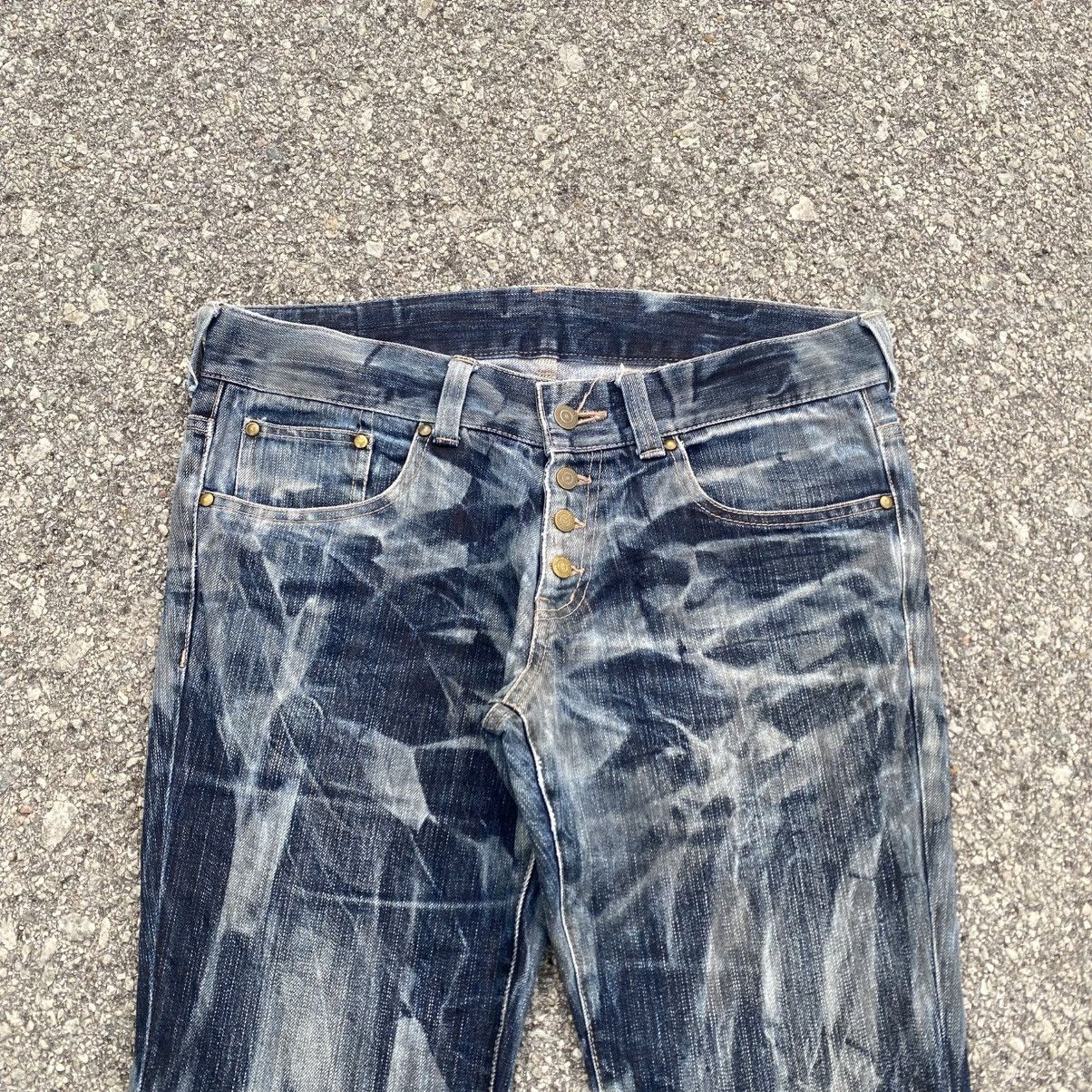 Tornado Mart Rare SAMPLE Tornado Mart Flare Diamond Cut Acid Wash Size US 33 - 2 Thumbnail