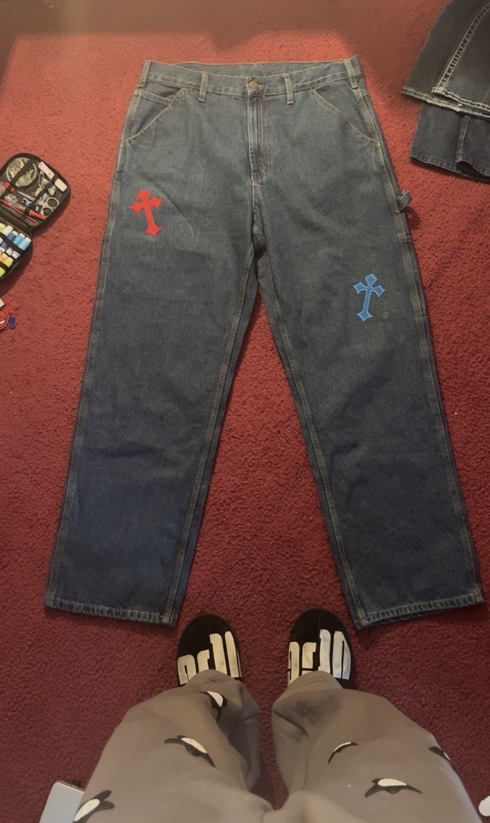 JNCO Spider-Man jeans Size US 38 / EU 54 - 1 Thumbnail
