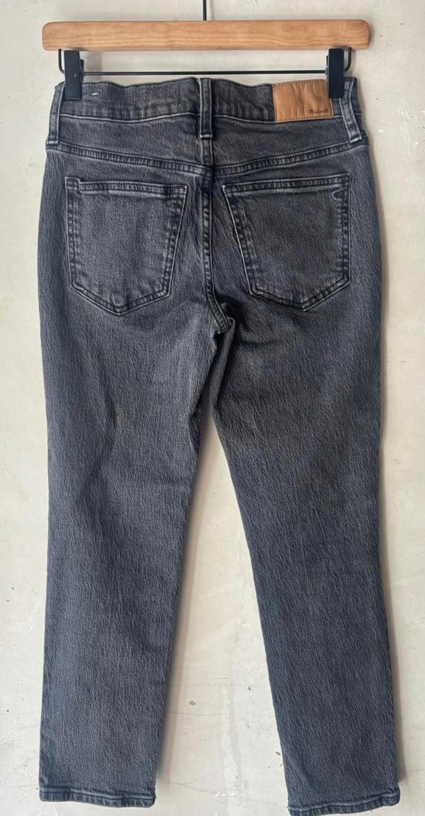 Madewell Madewell Women's Black Denim Jeans - Classic Fit Size 24" / US 00 / IT 34 - 8 Thumbnail