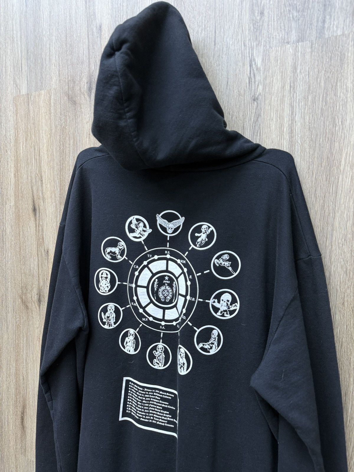 Chrome Hearts Chrome Hearts Foti Zip Up Hoodie Size US L / EU 52-54 / 3 - 6 Thumbnail
