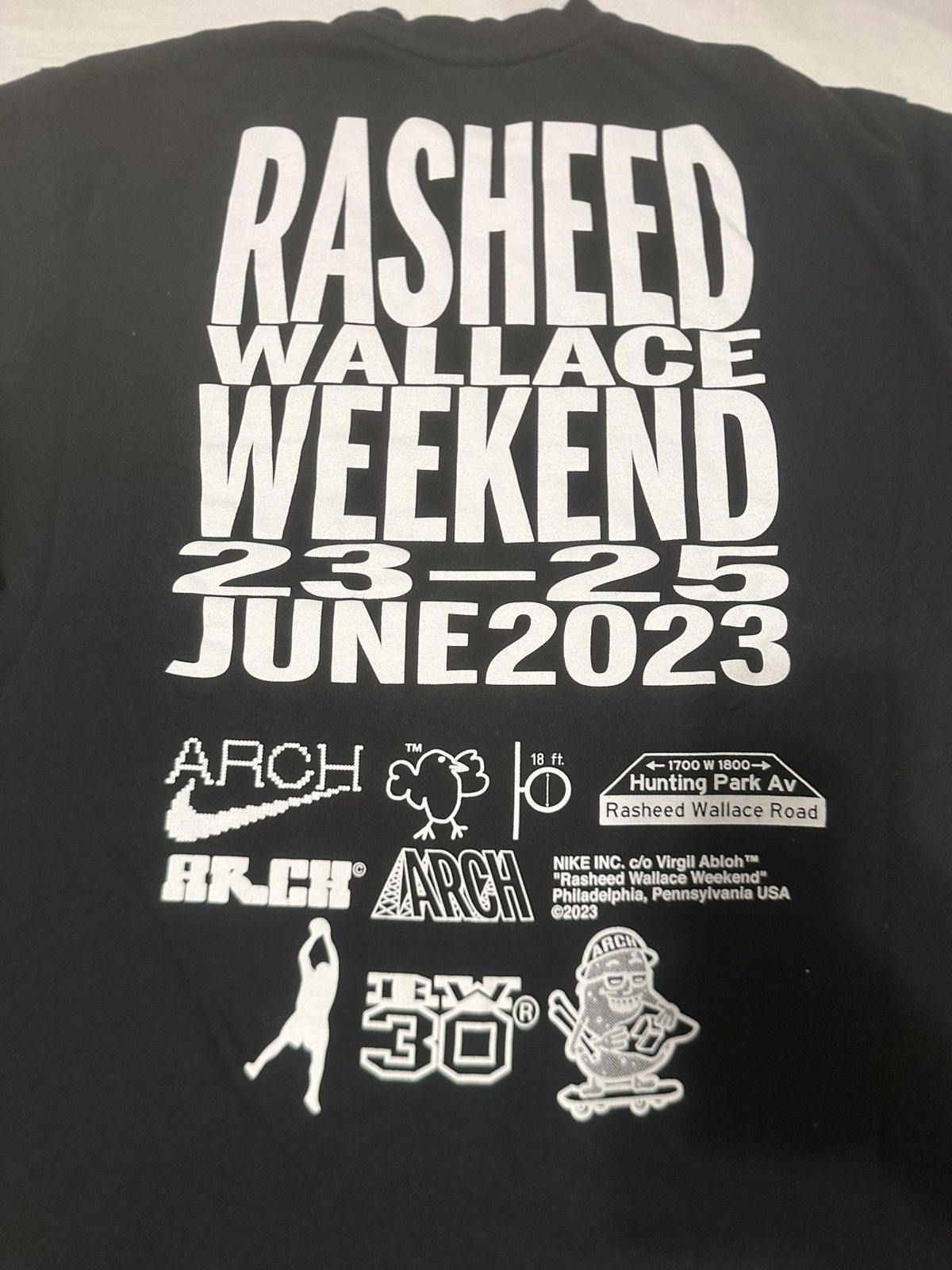 Nike × Off-White Nike x off white Rasheed Wallace weekend t shirt F&F Size US L / EU 52-54 / 3 - 6 Thumbnail