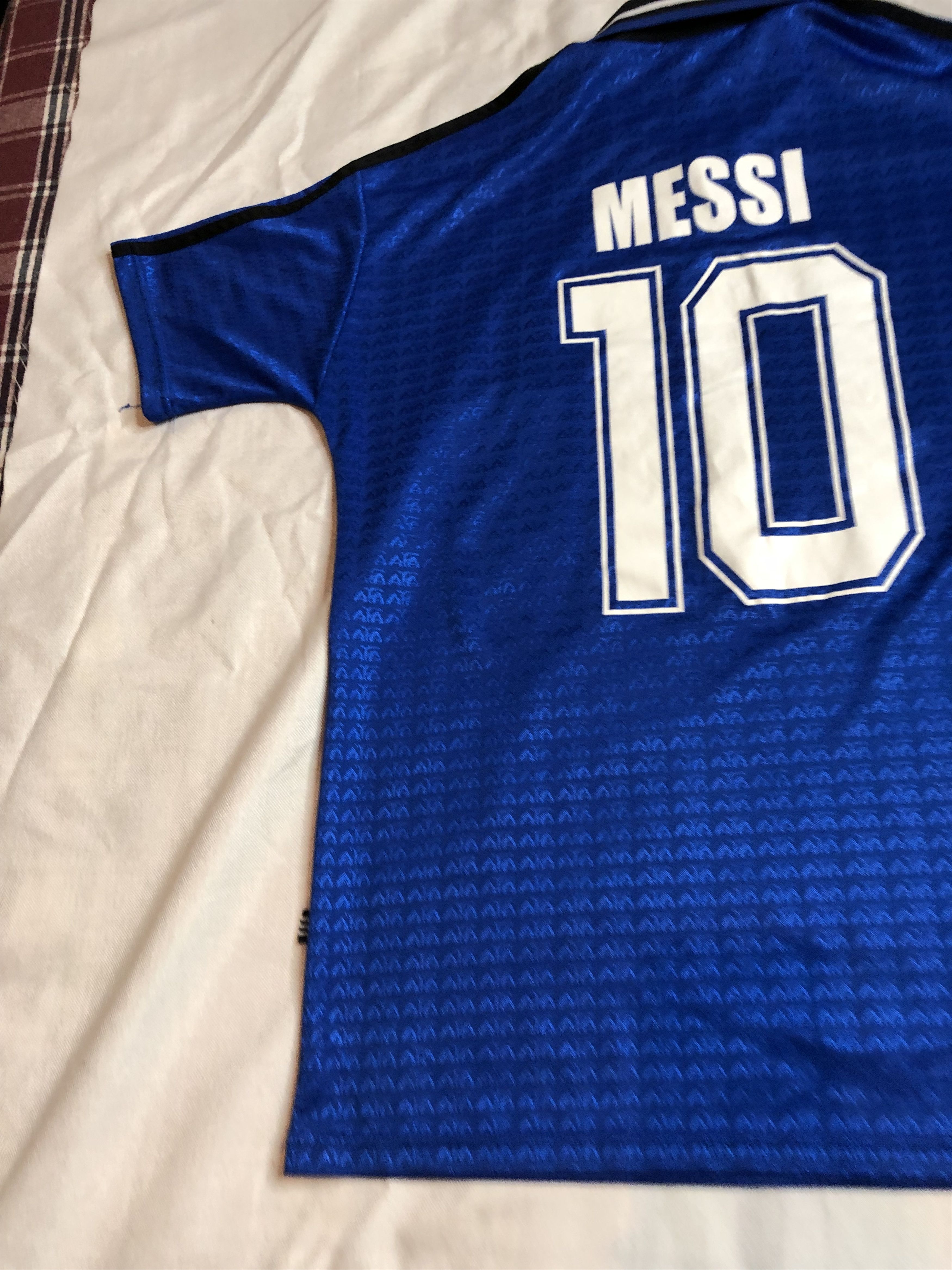 Adidas Vintage Messi Argentina Blue Soccer Jersey Size US M / EU 48-50 / 2 - 6 Thumbnail