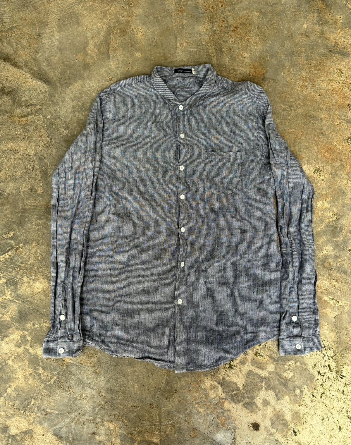 Issey Miyake Fro Edge Homme Pocket Shirt Size US XL / EU 56 / 4 - 1 Thumbnail