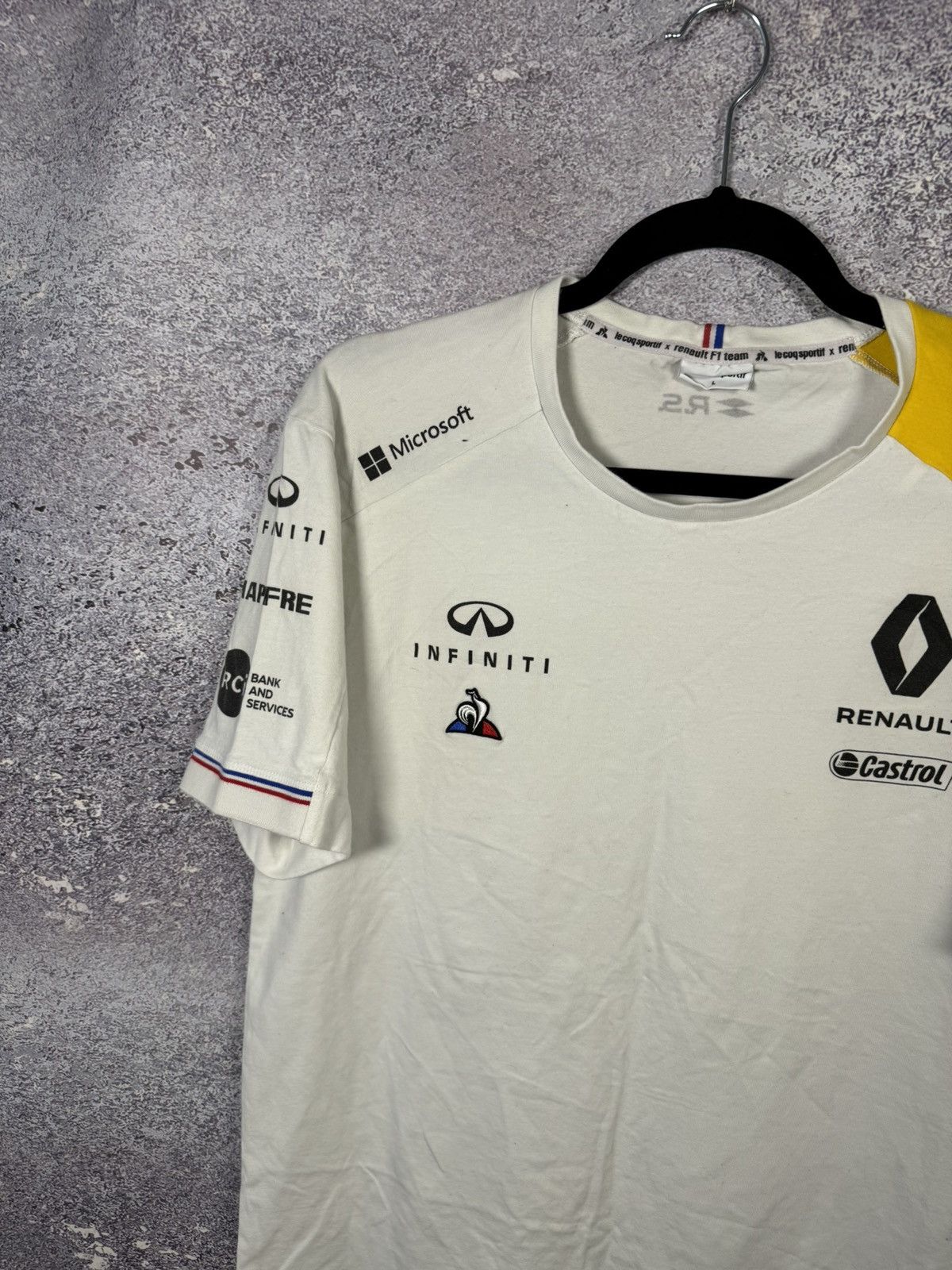Formula 1 × Le Coq Sportif Renault F-1 Racing Team Men’s Genuine 2019 Le Coq Sportif Size US L / EU 52-54 / 3 - 3 Thumbnail