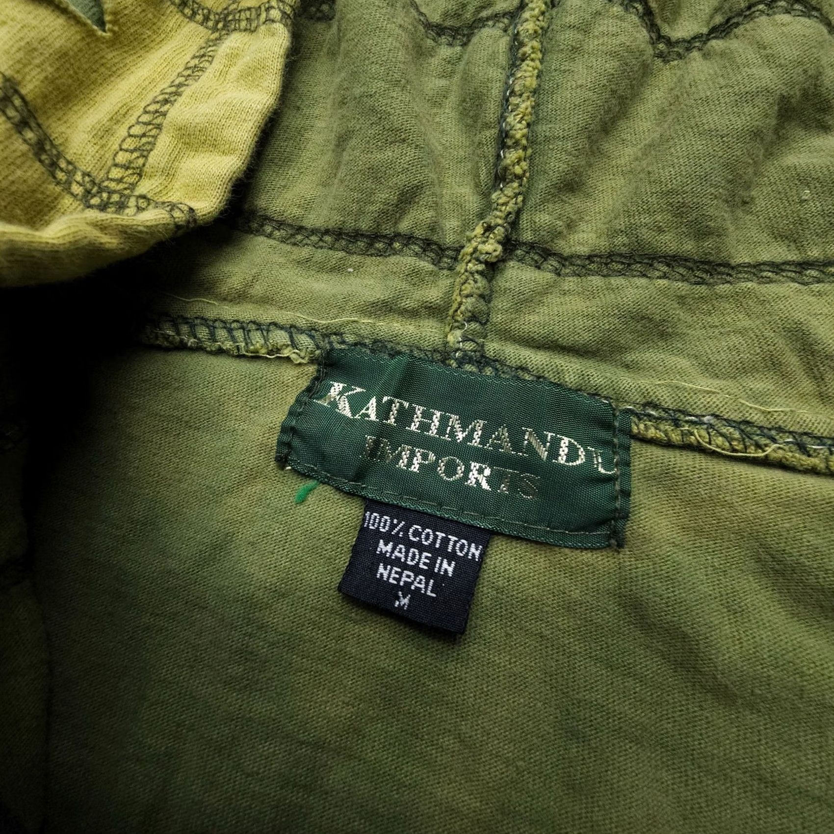 Kathmandu Kathmandu Imports Full Zip Hoodie Womens Medium Green Solid Pattern Vintage: No Slashed Pixie Festival Outdoor 90s Size M / US 6-8 / IT 42-44 - 2 Thumbnail