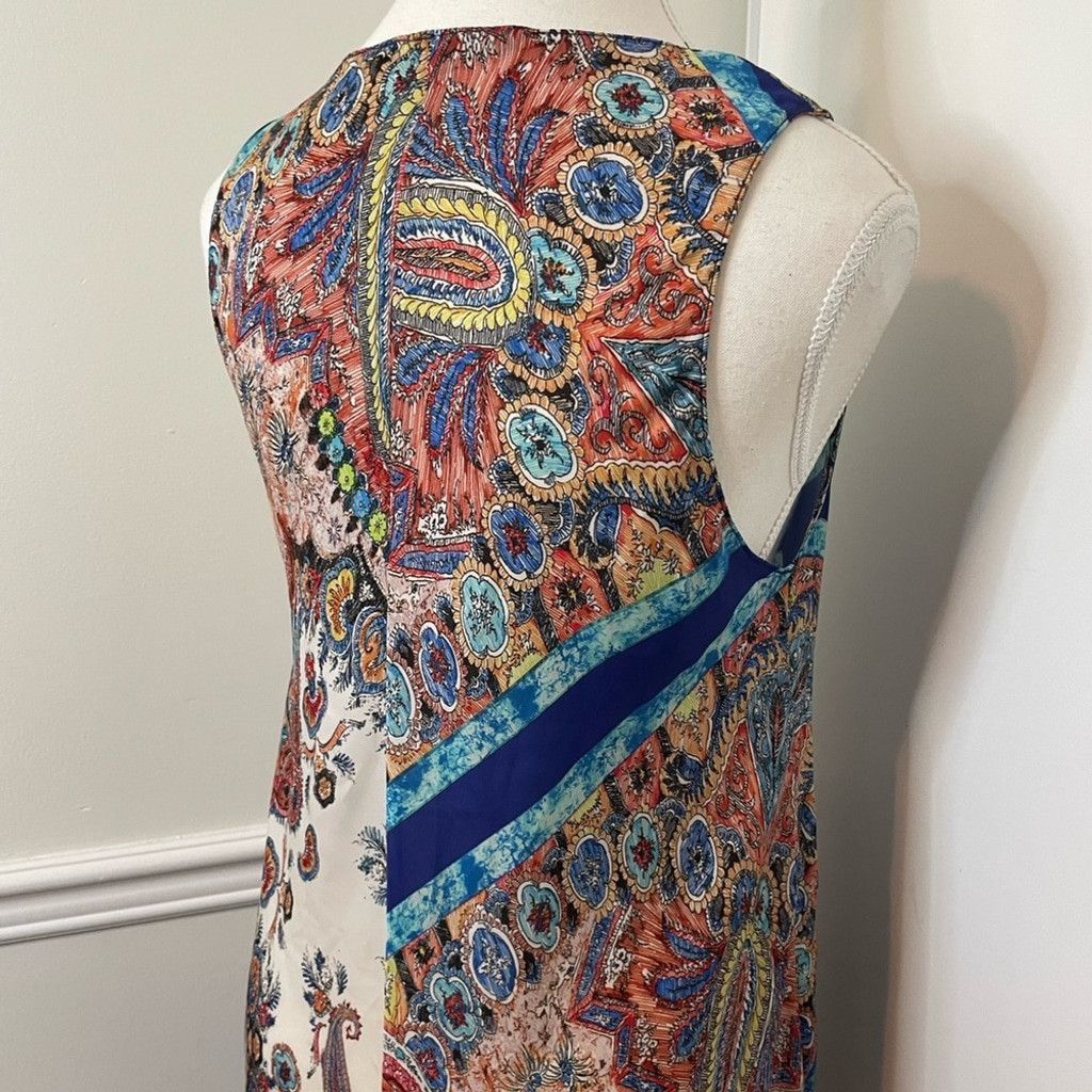 Zara Zara Scarf Style Paisley Satin Dress S Size S / US 4 / IT 40 - 7 Thumbnail