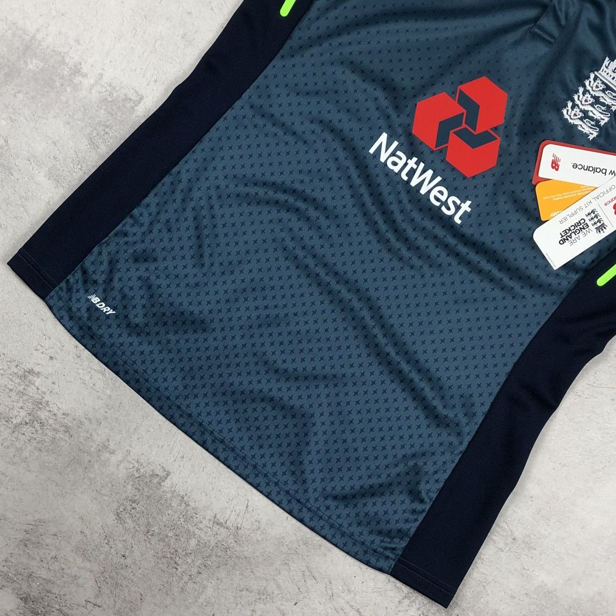 New Balance England Cricket ODI 2018-2019 New Balance WM Polo Jersey Size L / US 10 / IT 46 - 10 Thumbnail