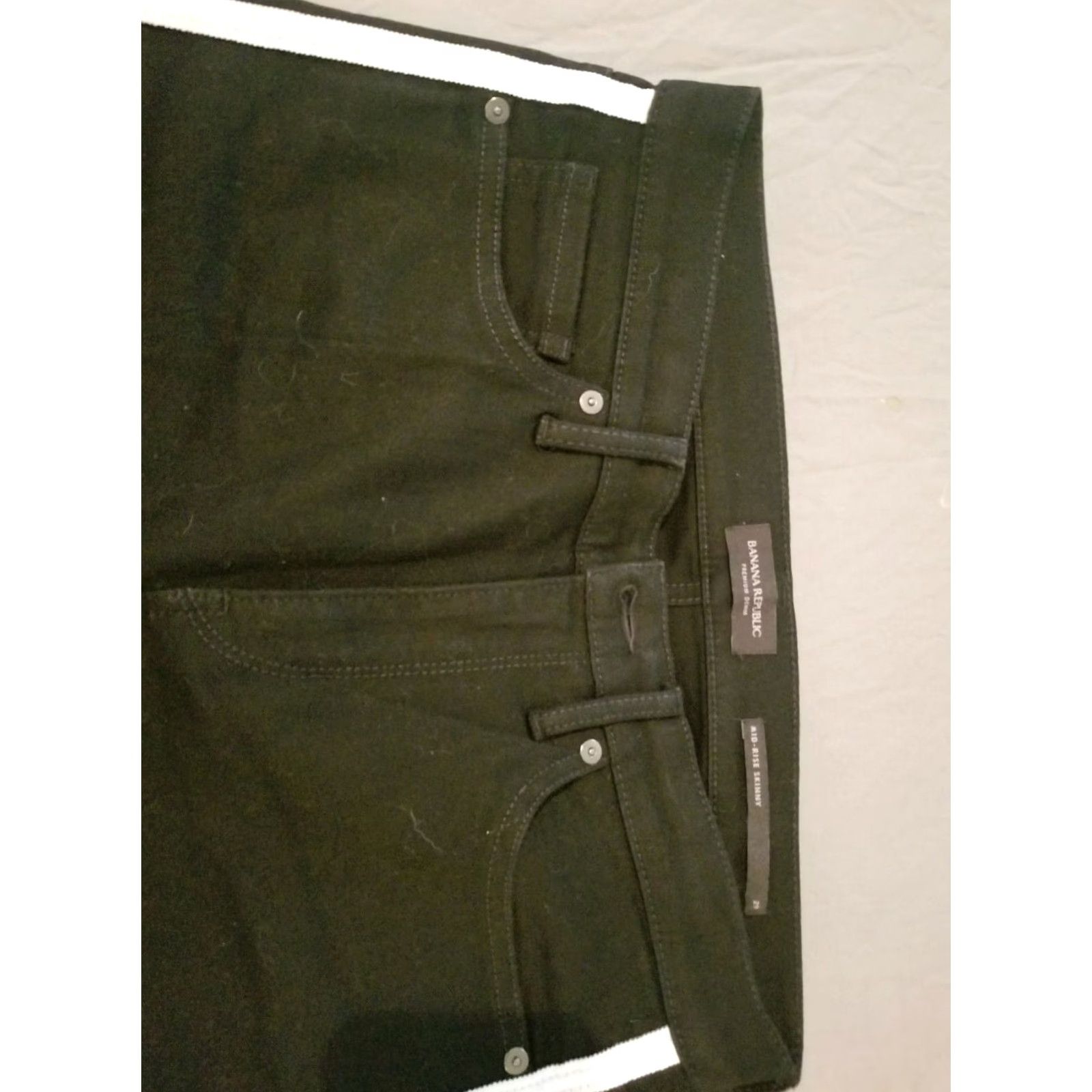 Banana Republic Womens Banana Republic Jeans Skinny 29 Black Denim Pants Size 29 Regular Denim Banana Republic Womens Skinny Jeans Black 90s? Size 29" - 4 Thumbnail