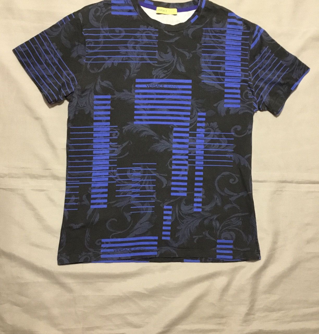Versace Jeans Couture Men Black T-Shirt Vèrsace Jeans Size S Size US S / EU 44-46 / 1 - 1 Thumbnail