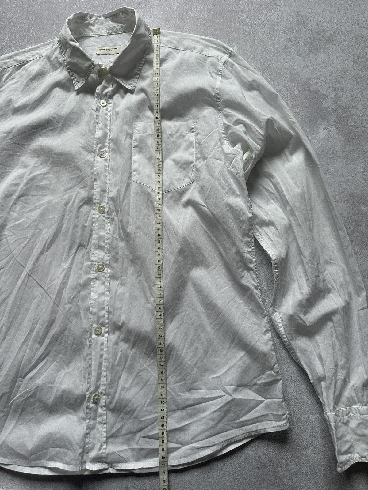 Dries Van Noten Shirts Dries Van Noten size 48 White Size US M / EU 48-50 / 2 - 5 Thumbnail