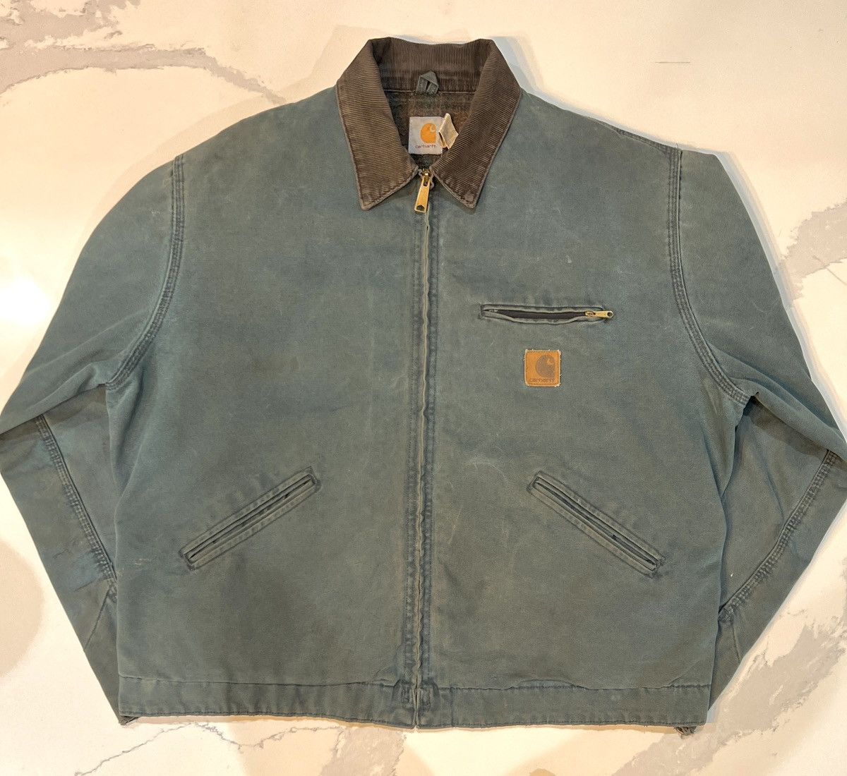 Carhartt Vintage Carhartt Detroit J43 HTG XL Size US XL / EU 56 / 4 - 1 Thumbnail