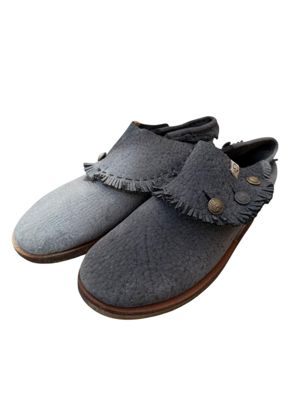 Visvim RARE Maliseet Coyote Deer Leather Moc Size US 11 / EU 44 - 1 Thumbnail
