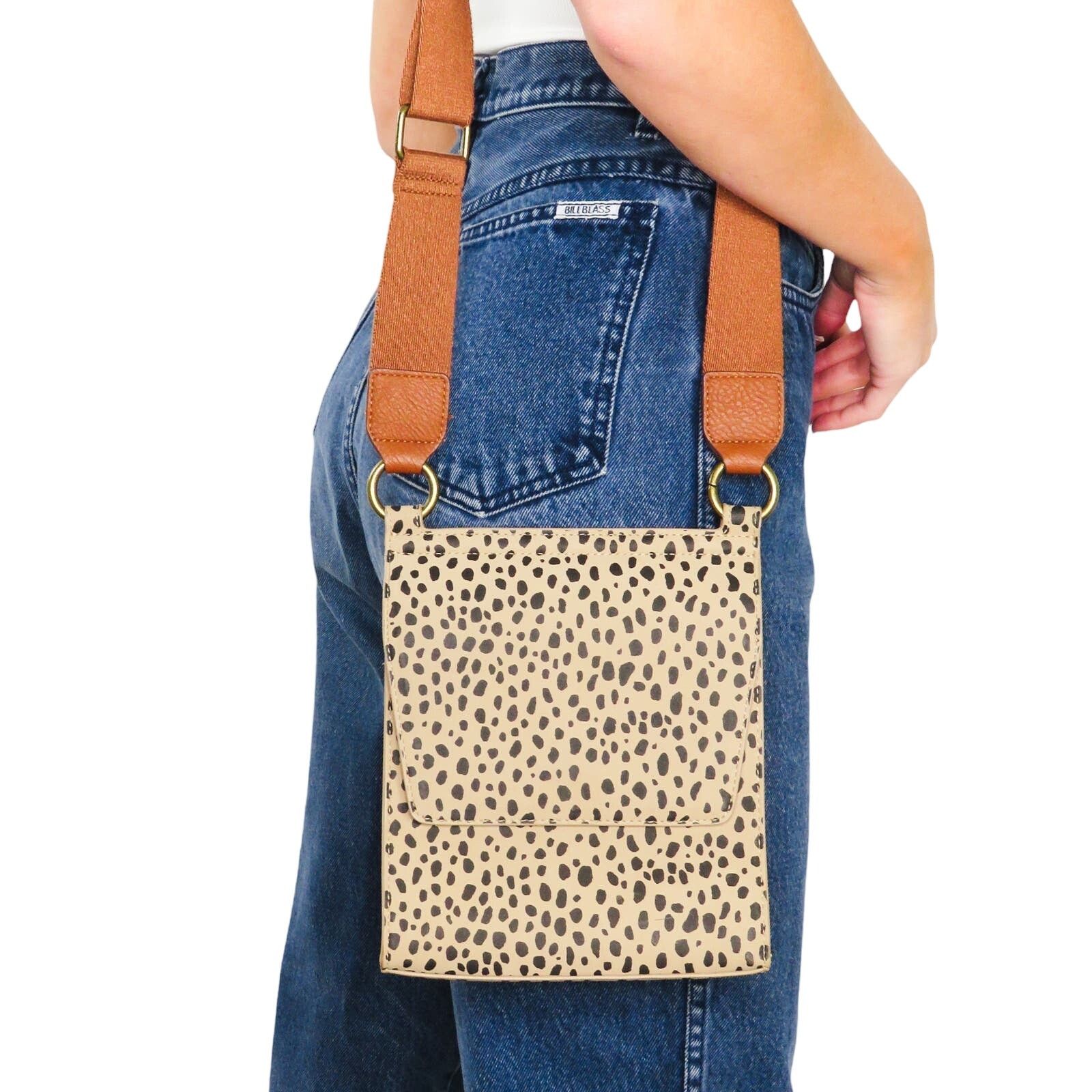 Target Basics Universal Thread Leopard Print Crossbody Bag Size ONE SIZE - 11 Thumbnail