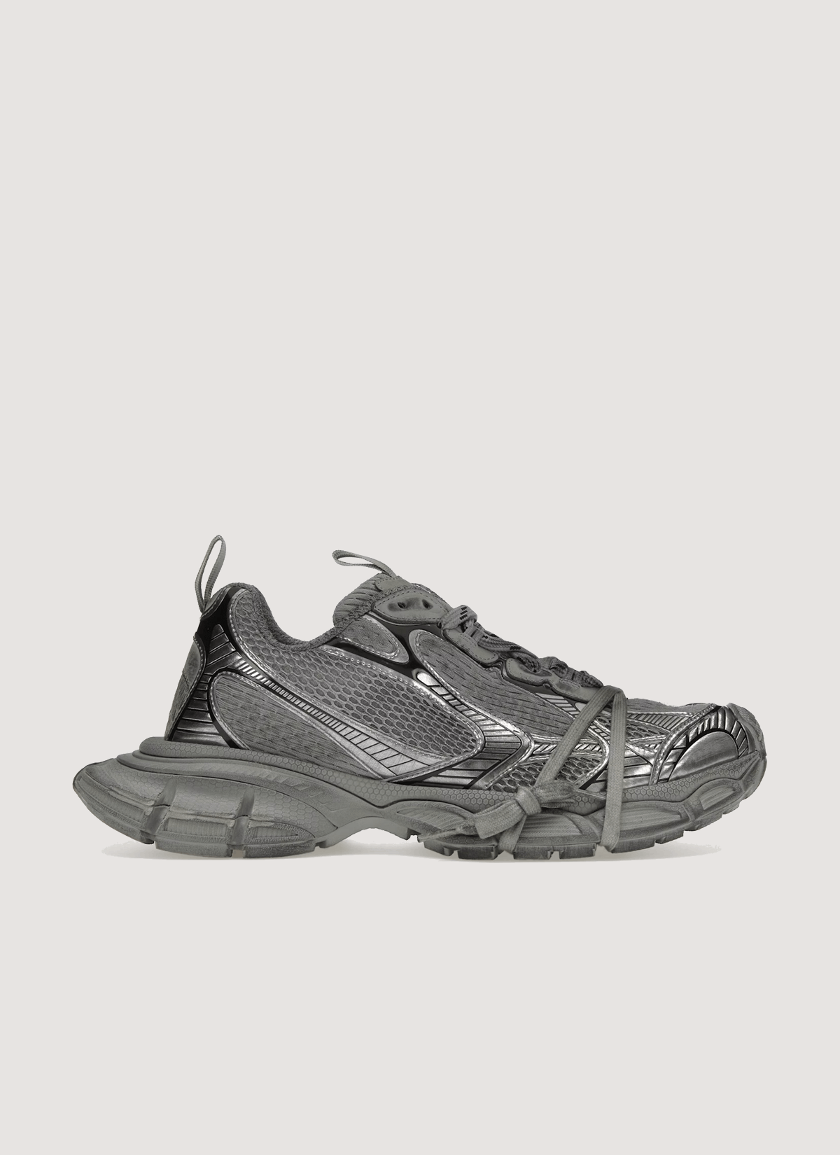 Balenciaga 3XL Sneaker Bal Grey Black Size US 12.5 / EU 45-46 - 1 Preview