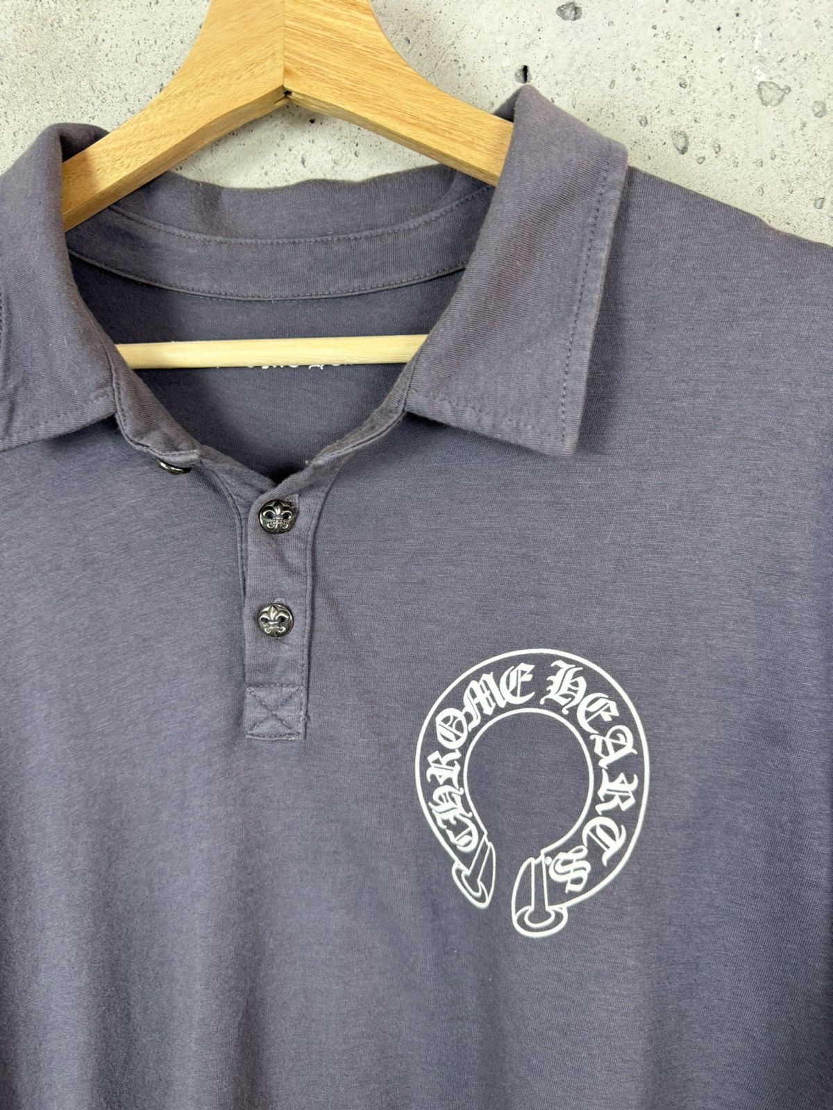 Chrome Hearts Chrome Hearts T-Bar Fleur Polo - XL Size US XL / EU 56 / 4 - 5 Thumbnail