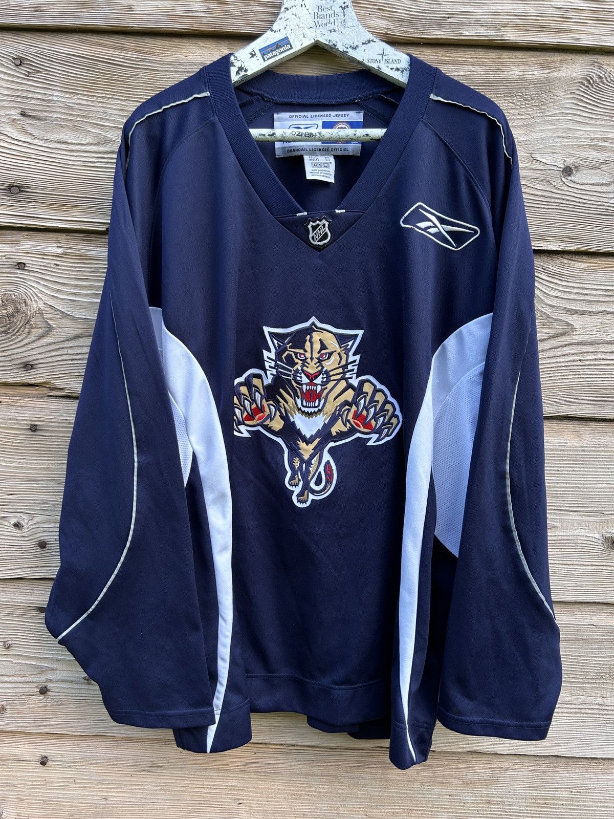 Ccm Reebok Vintage Vintage Reebok Florida Panthers CCM Licensed Jersey XXL Grailed