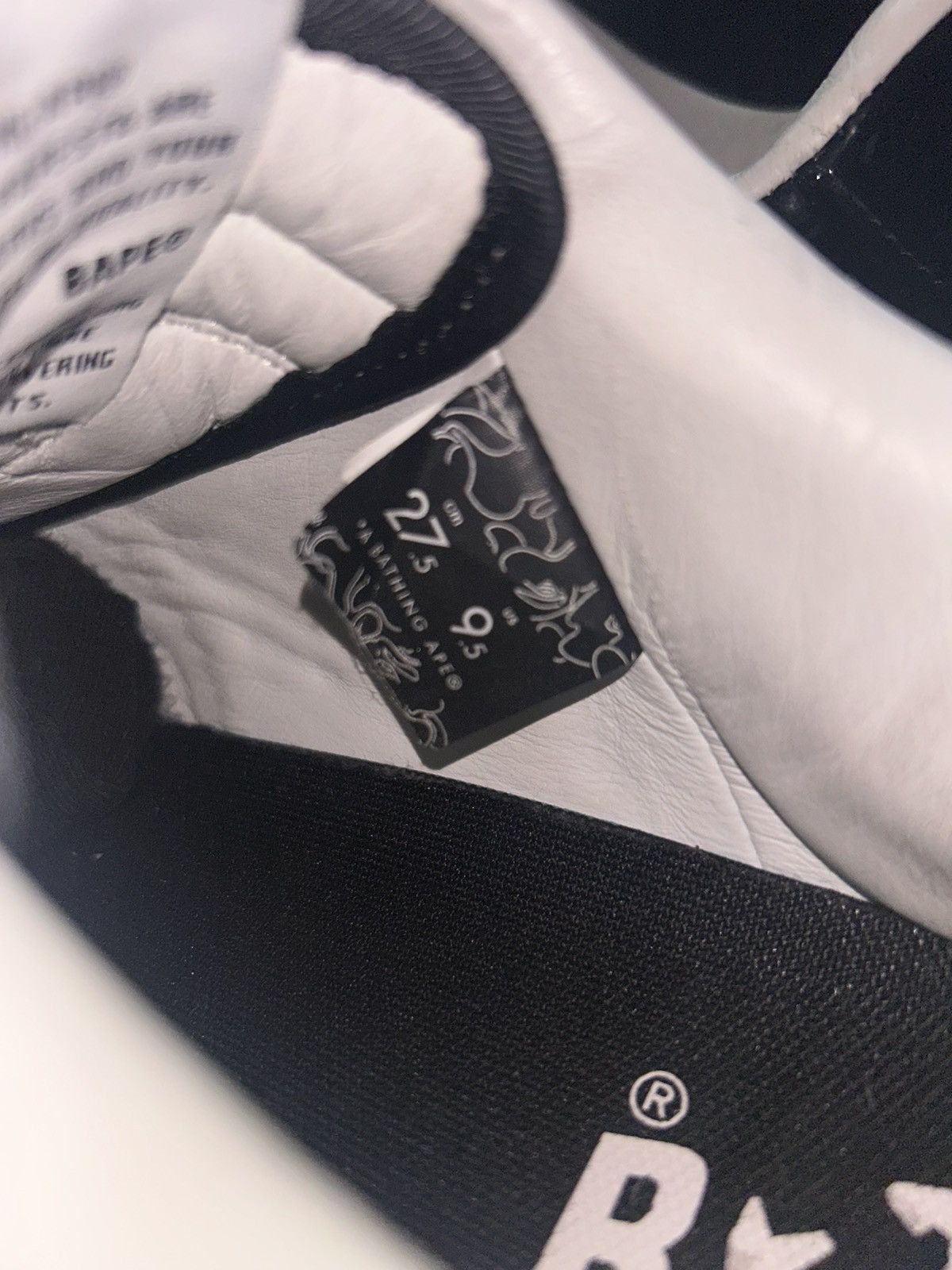 Bape A Bathing Ape Bape Sta Size US 9.5 / EU 42-43 - 10 Thumbnail