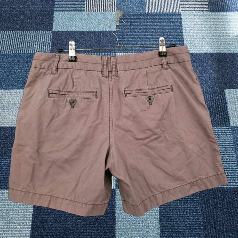 Ann Taylor Ann Taylor Loft Shorts Womens 4 Brown Chino Mid Rise Preppy Flat Front Cotton Shirt? Size 24" / US 00 / IT 34 - 1 Thumbnail