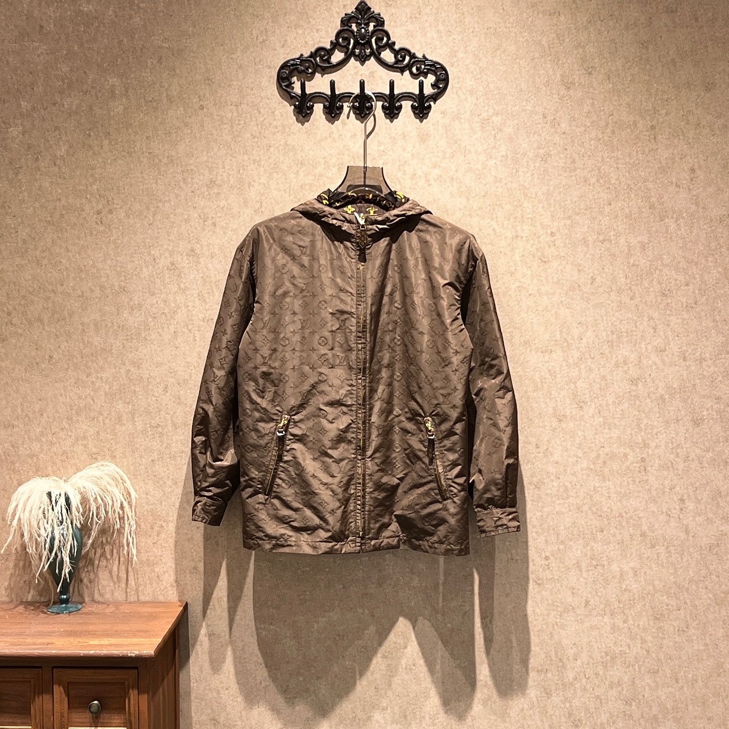 Louis Vuitton Louis Vuitton Monogram Hooded Jacket Size 34 Size XS / US 0-2 / IT 36-38 - 1 Thumbnail