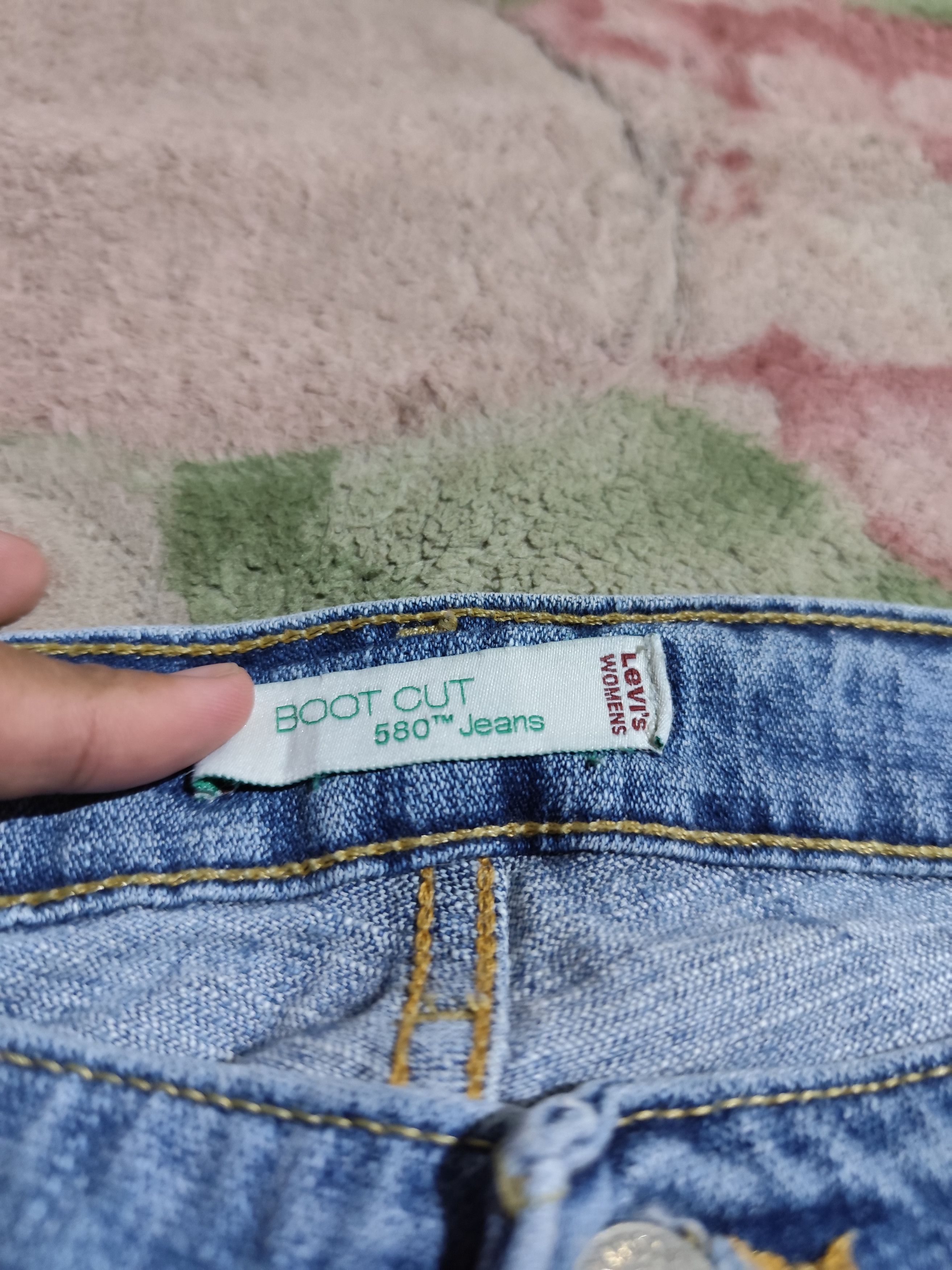 Levi's × Levi's Vintage Clothing Levi's 580 Vintage Bootcut Flare Denim J009 Size 40" / US 18 - 8 Thumbnail