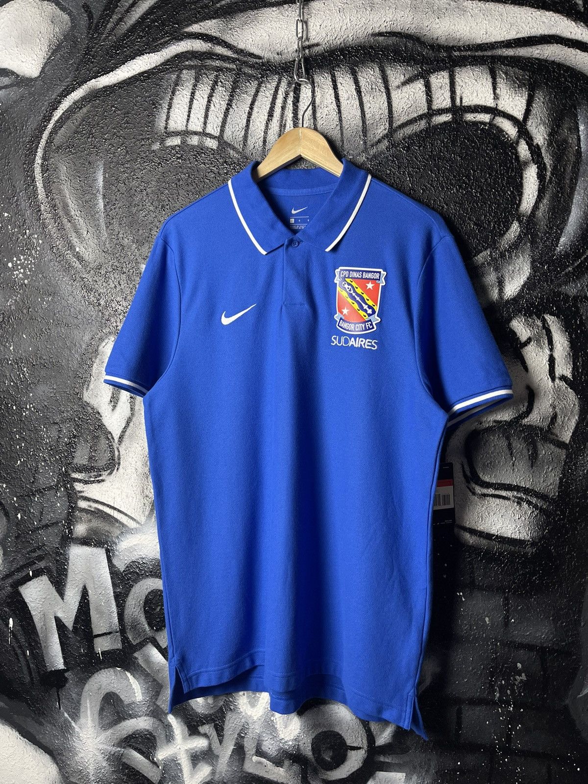 Nike Nike Bangor City FC Polo T-Shirt Men’s Size L Size US L / EU 52-54 / 3 - 1 Thumbnail