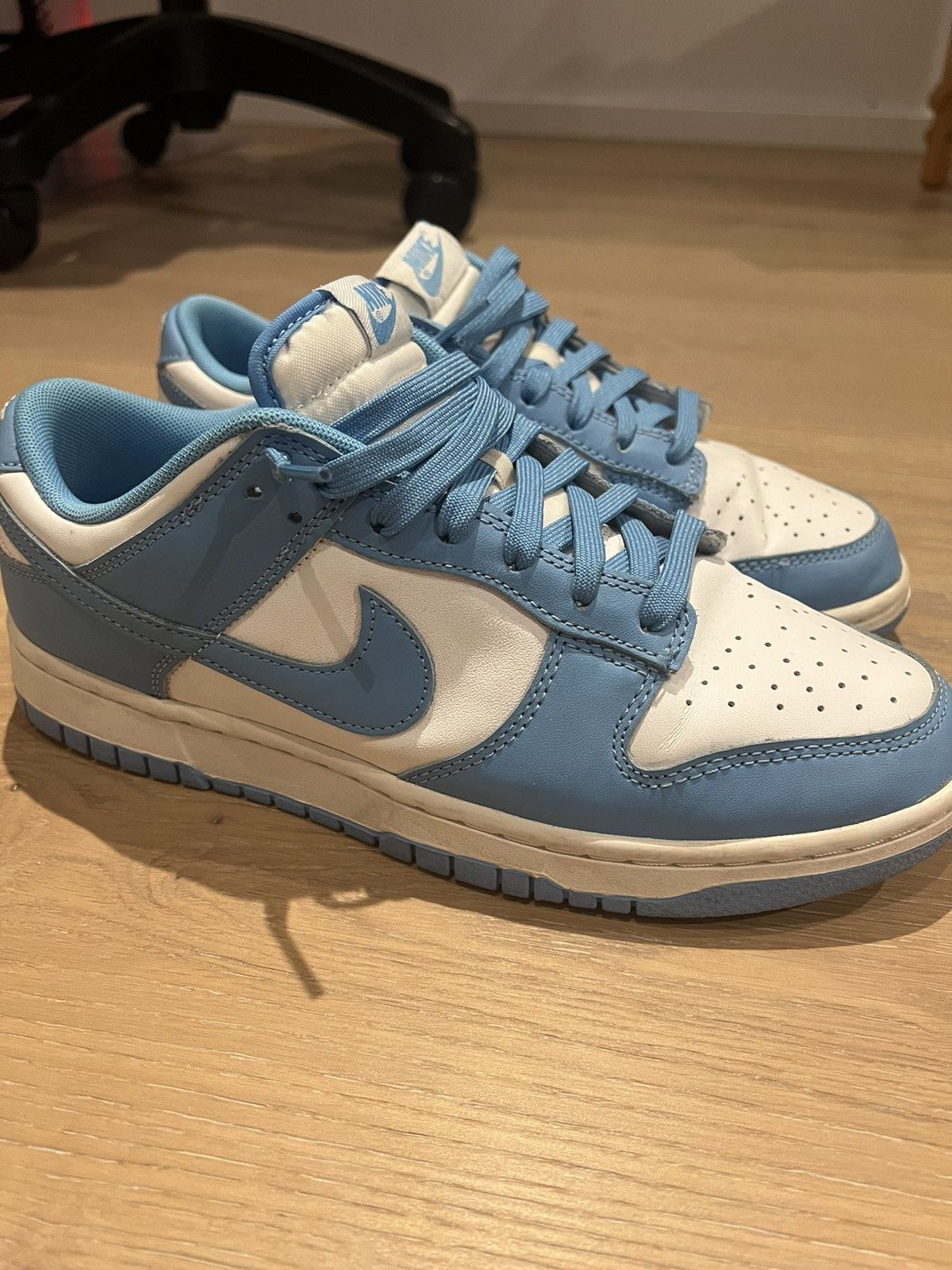 Nike Nike Dunk Low Unc (2021) Size US 9 / EU 42 - 3 Thumbnail